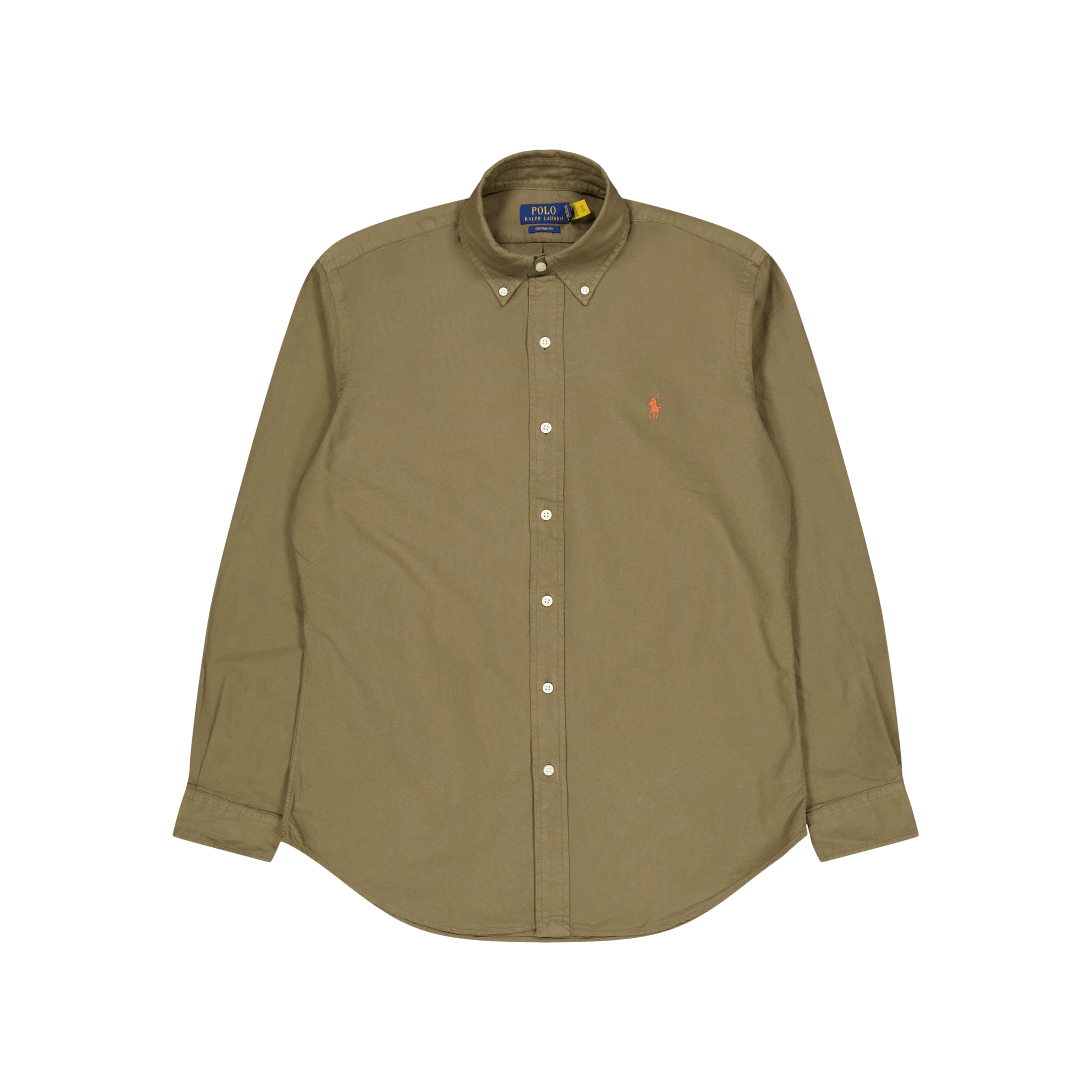 Polo Ralph Lauren Gd Oxford Custom Fit Shirt 006 Canopy Olv