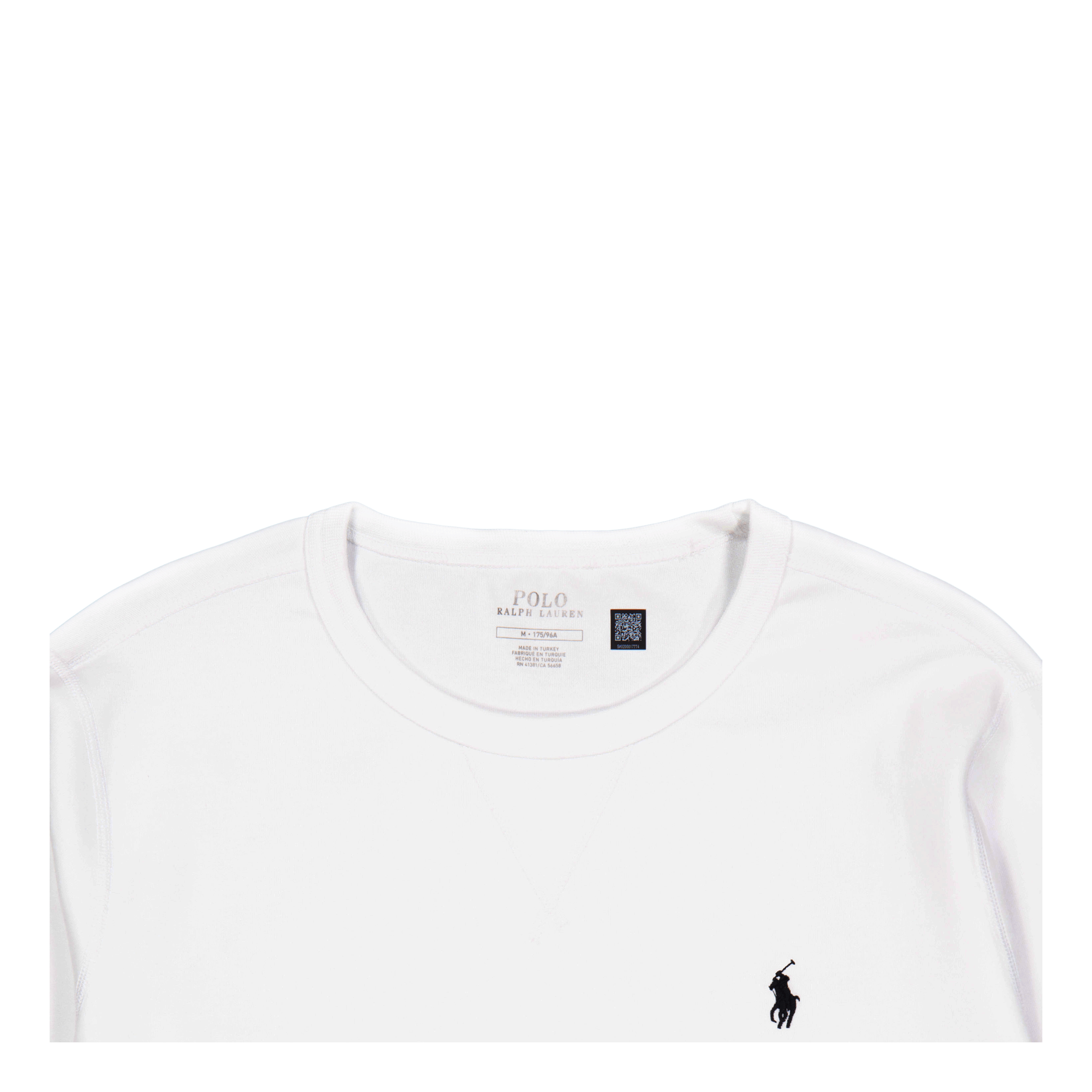 Polo Ralph Lauren Marled Double - Knit Sweatshirt White