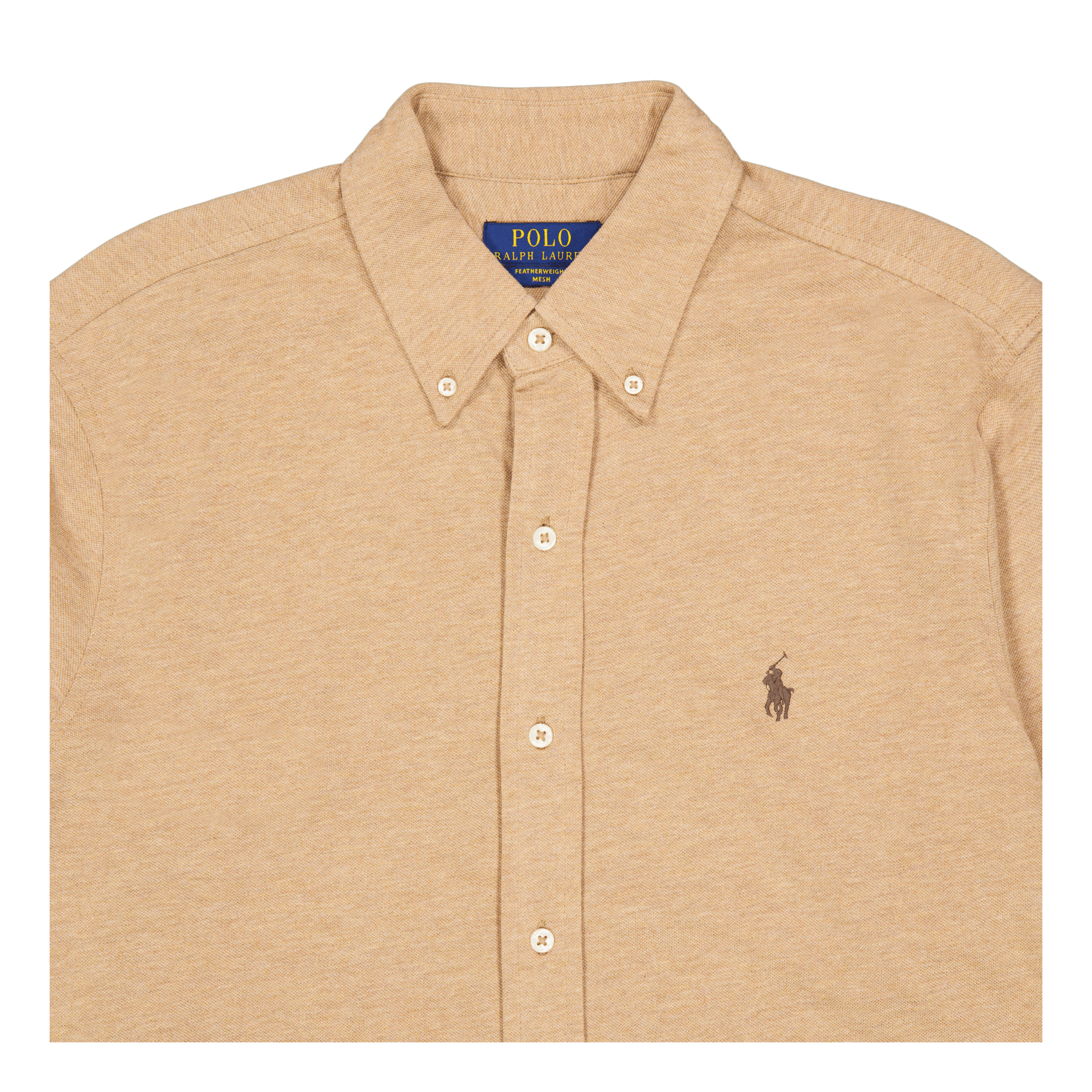 Polo Ralph Lauren Featherweight Mesh Shirt 115 Classic Camel c888