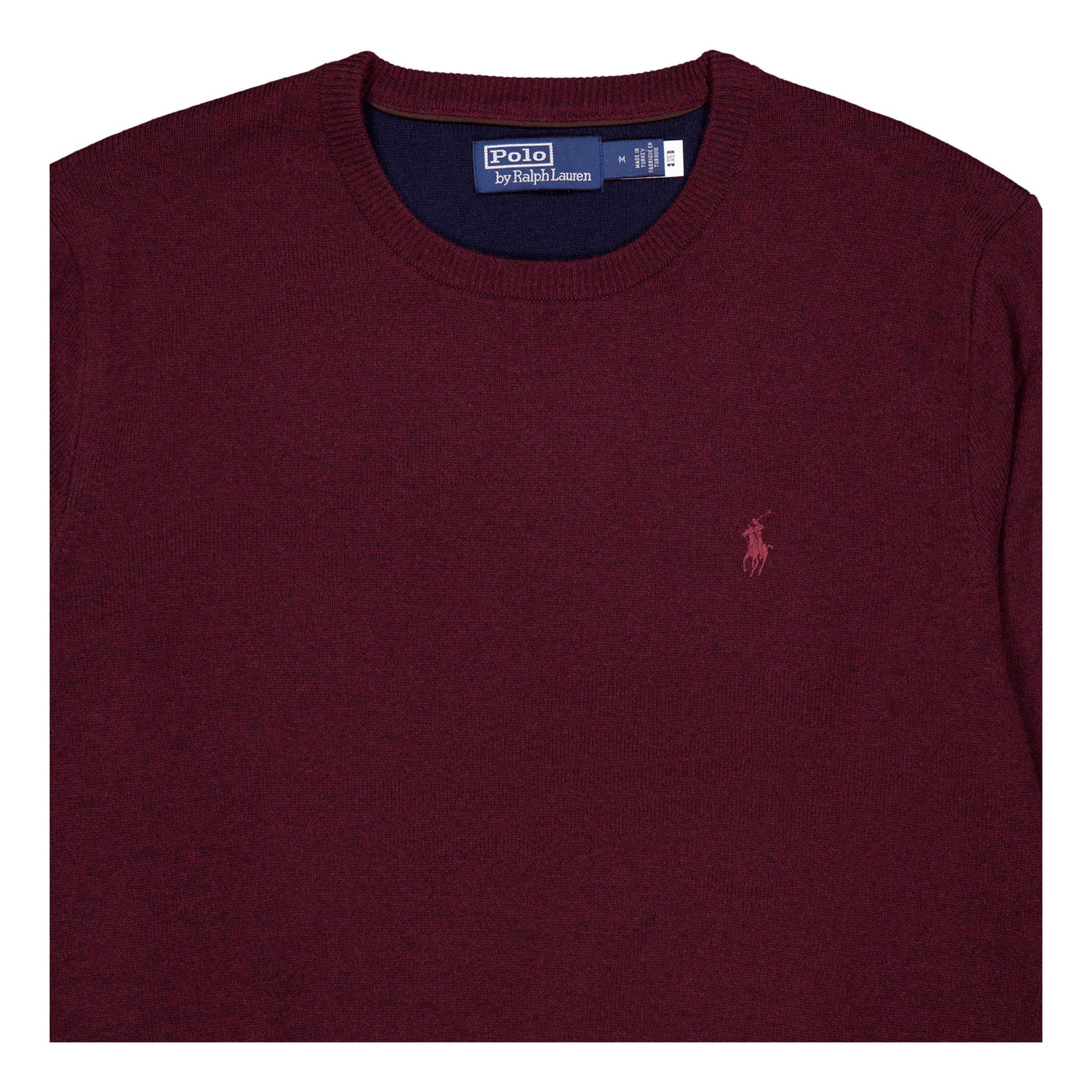 Polo Ralph Lauren Merino Knit Cn 006 Aged Wine