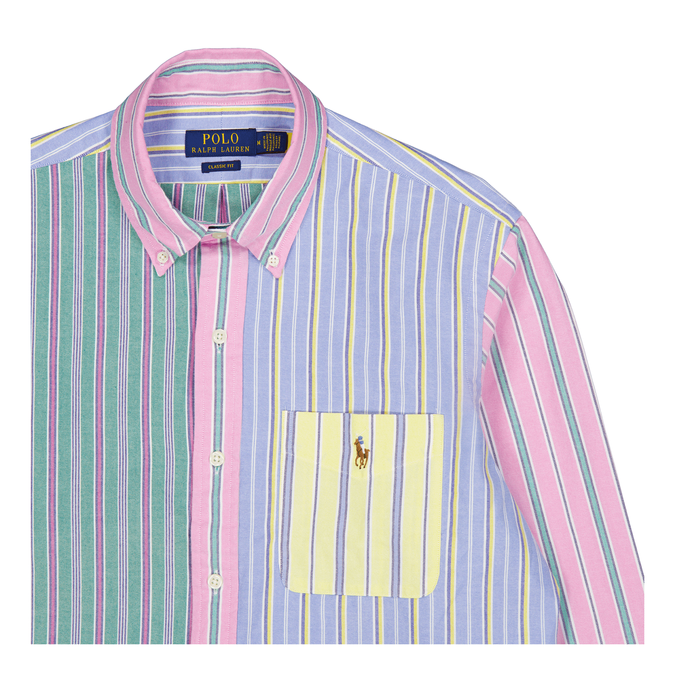Polo Ralph Lauren Classic Fit Striped Oxford Fun Shirt 6303 Funshirt