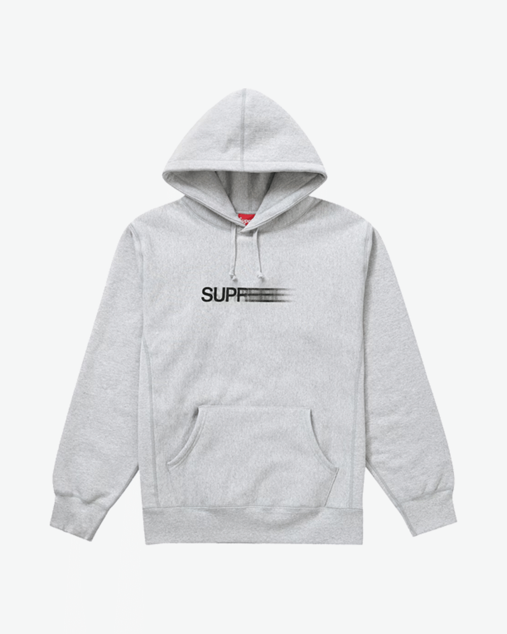 SUPREME SS20 MOTION ASH GREY HOODIE
