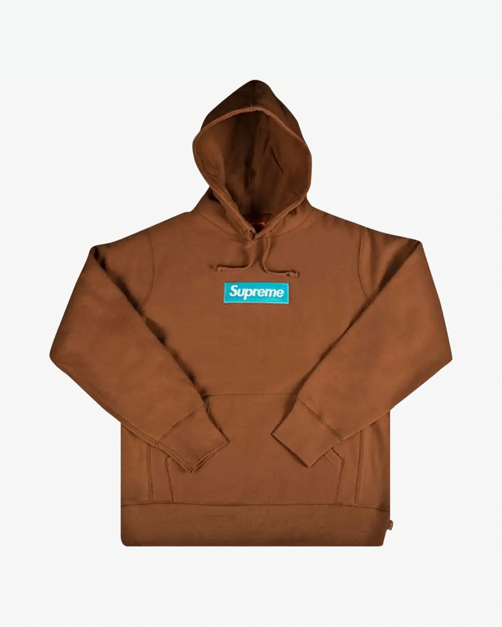 SUPREME FW17 RUST BOX LOGO HOODIE