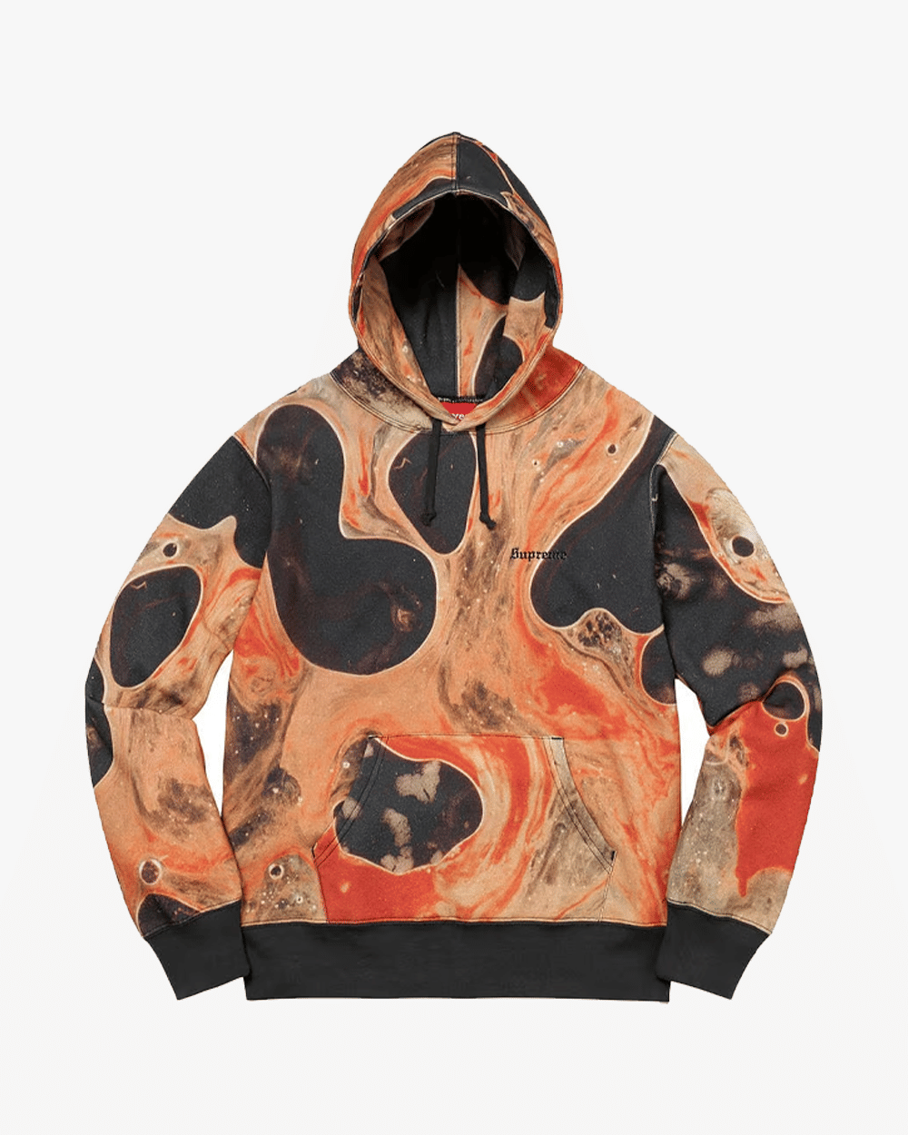 SUPREME BLOOD AND SEMEN BLACK HOODIE