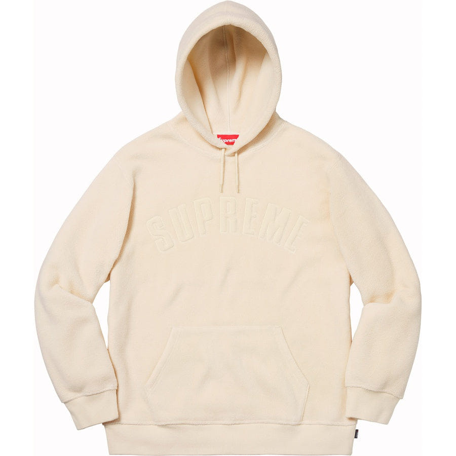 Supreme Polartec Hoodie Cream