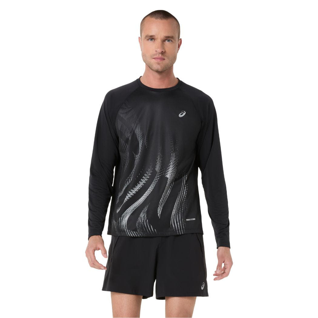 asics Road Graphic Men's Long Sleeve Shirt