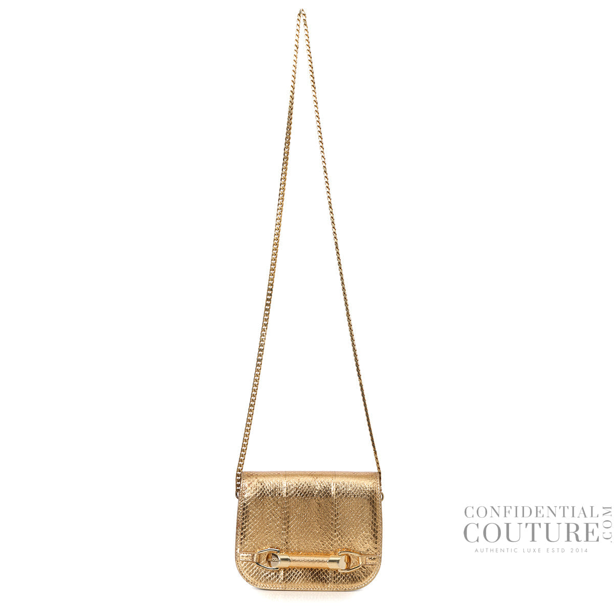 Jimmy Choo Gold Zadie crossbody bag