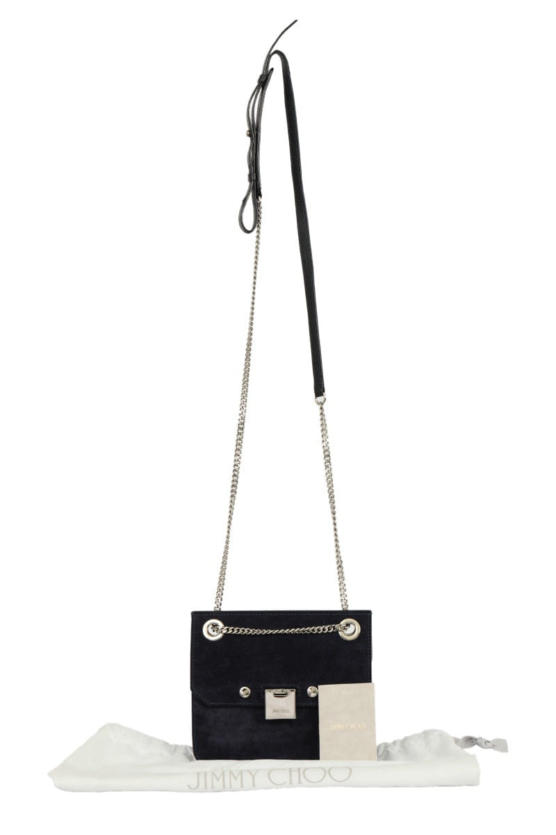 Jimmy Choo Velvet Rebel Crossbody Bag