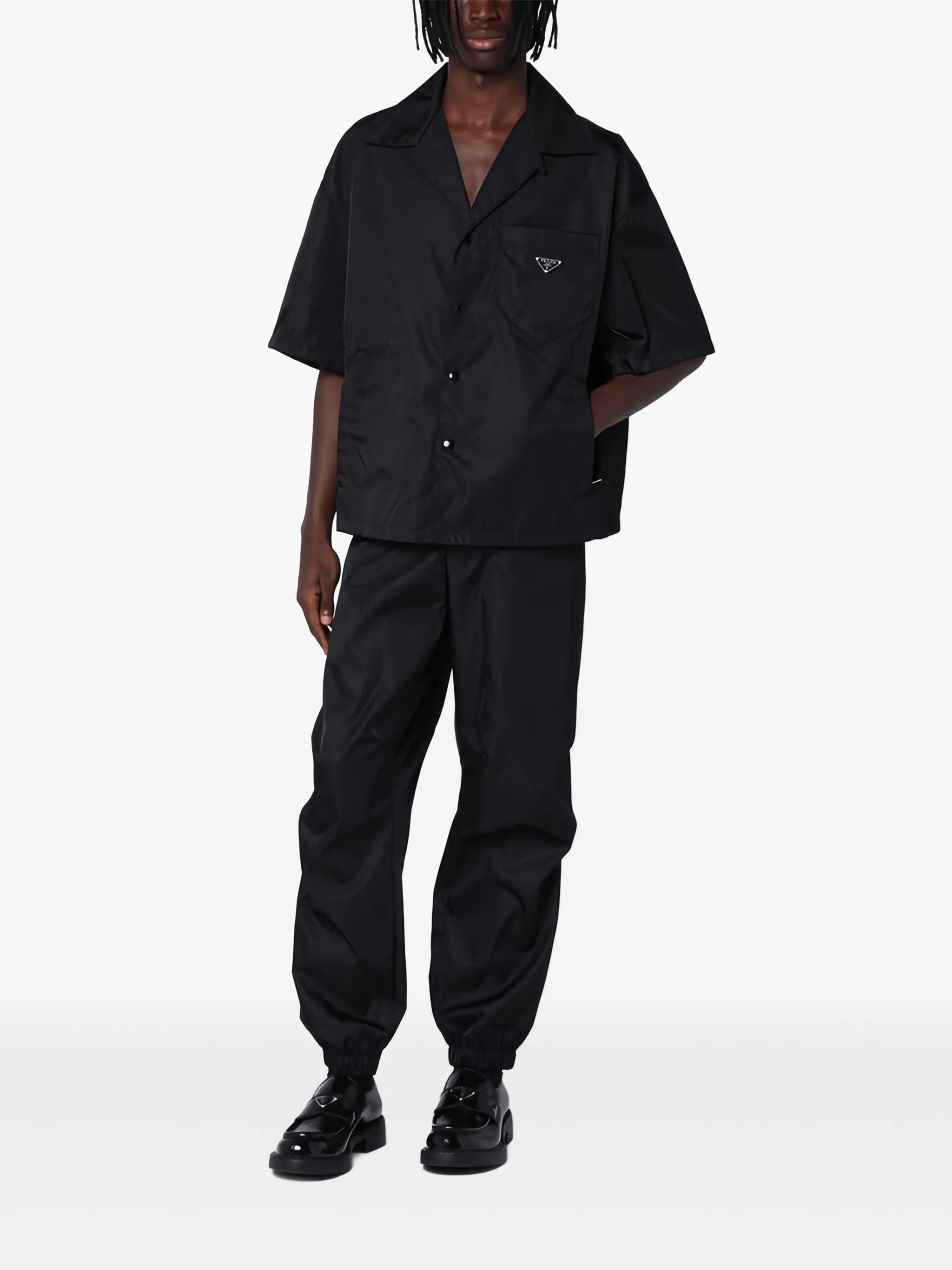 Prada Re - nylon short - sleeved shirt