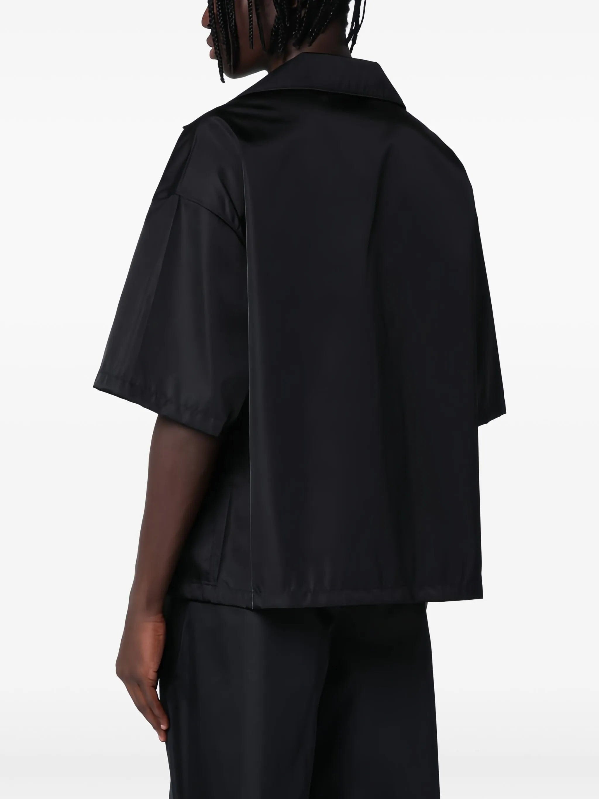 Prada Re - nylon short - sleeved shirt