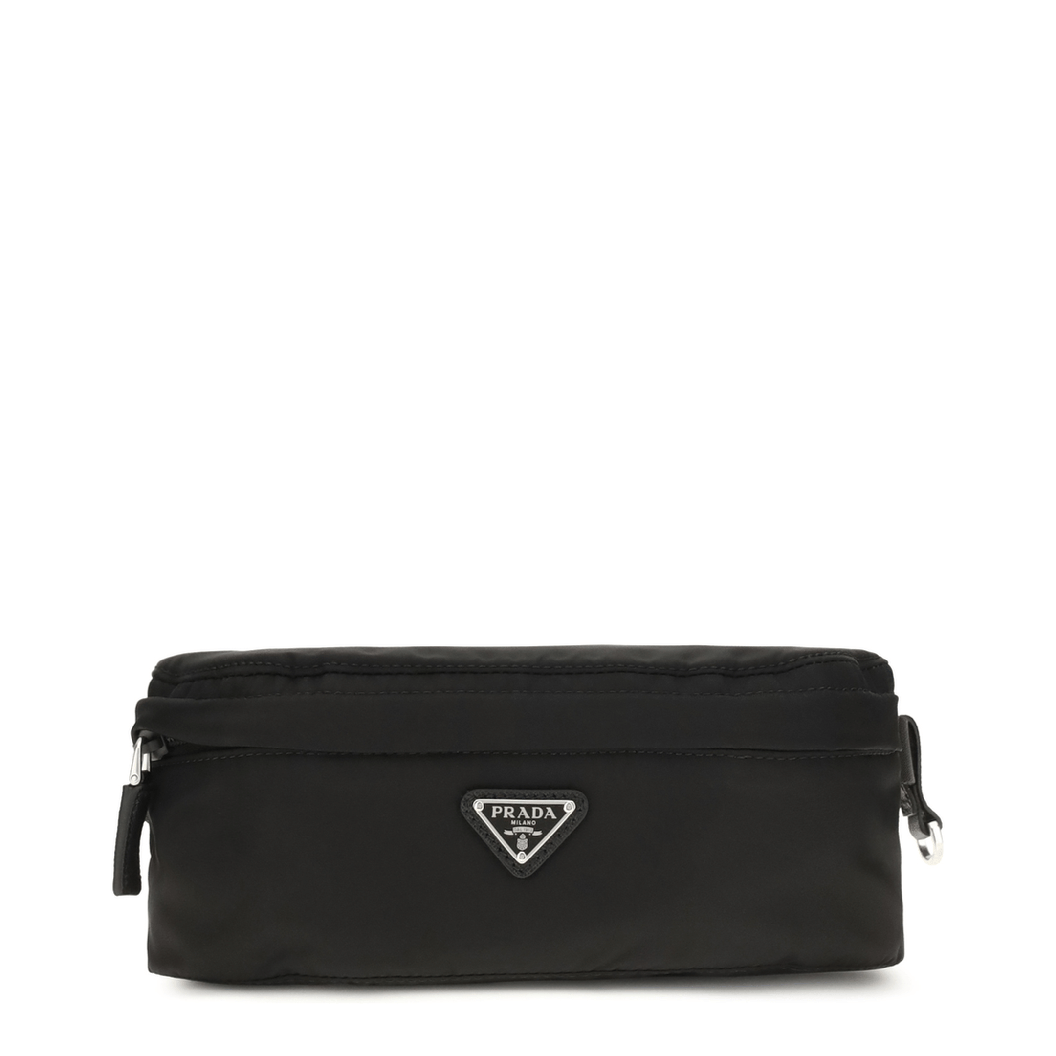Prada Re - Nylon Polyamide Waist Bag - Black