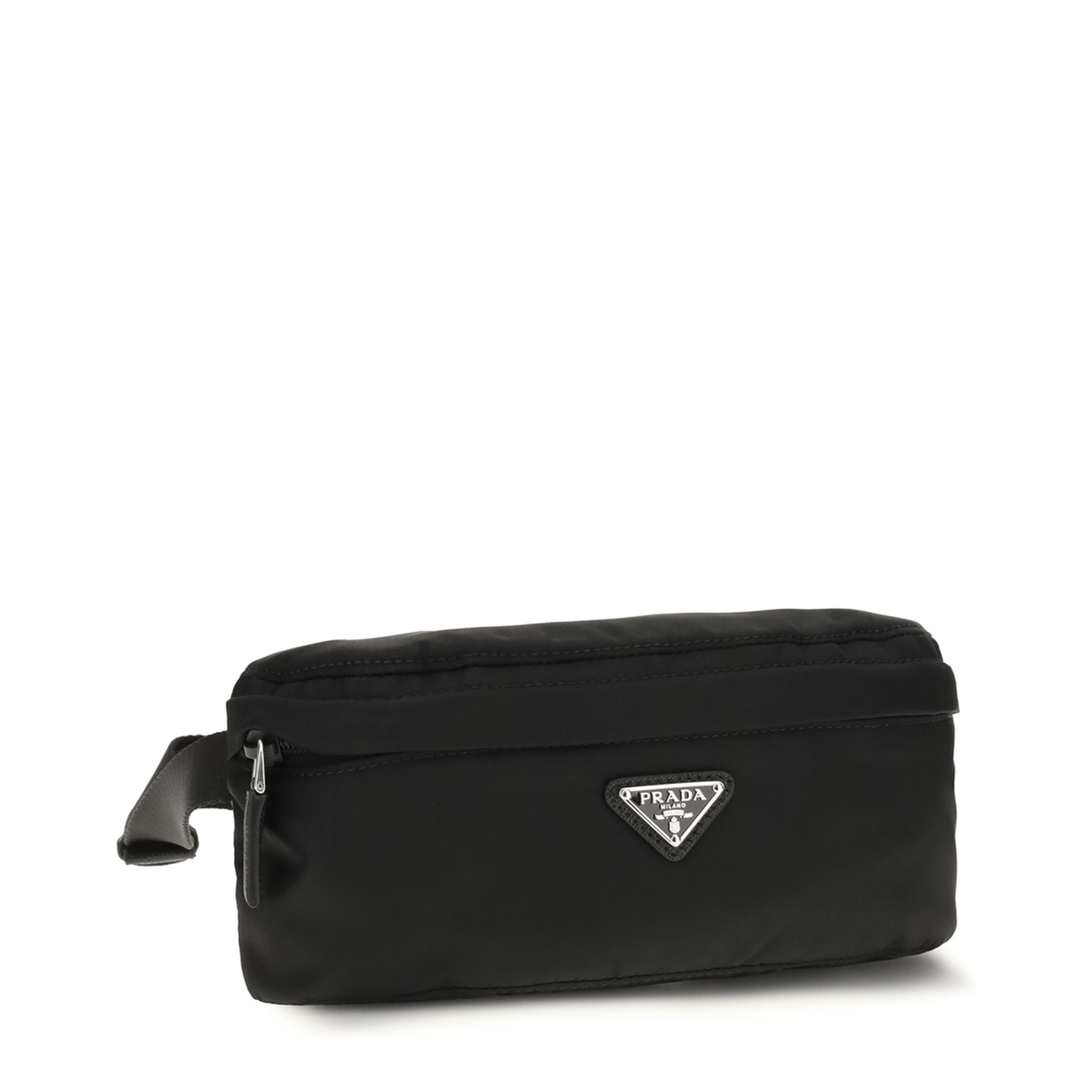 Prada Re - Nylon Polyamide Waist Bag - Black