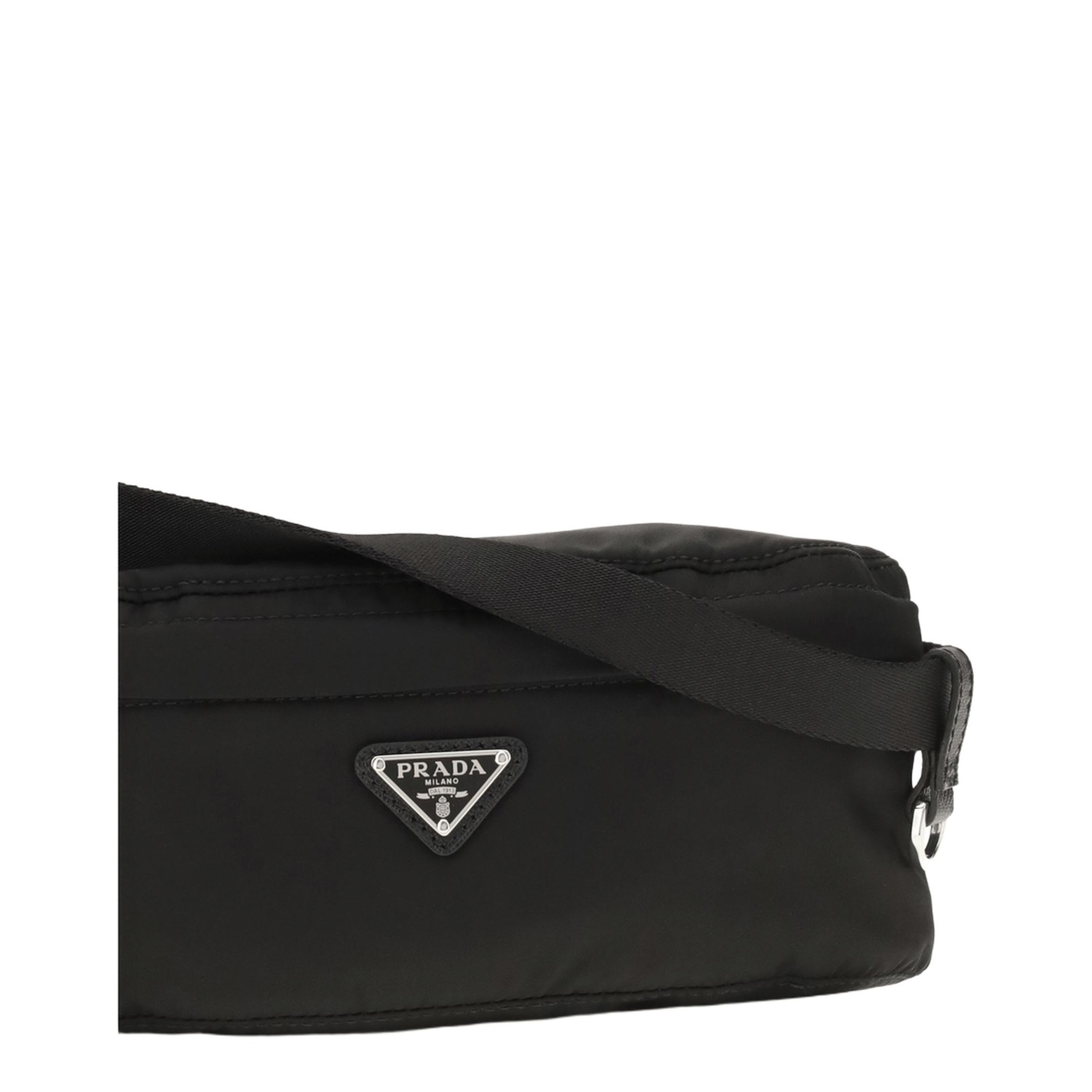 Prada Re - Nylon Polyamide Waist Bag - Black