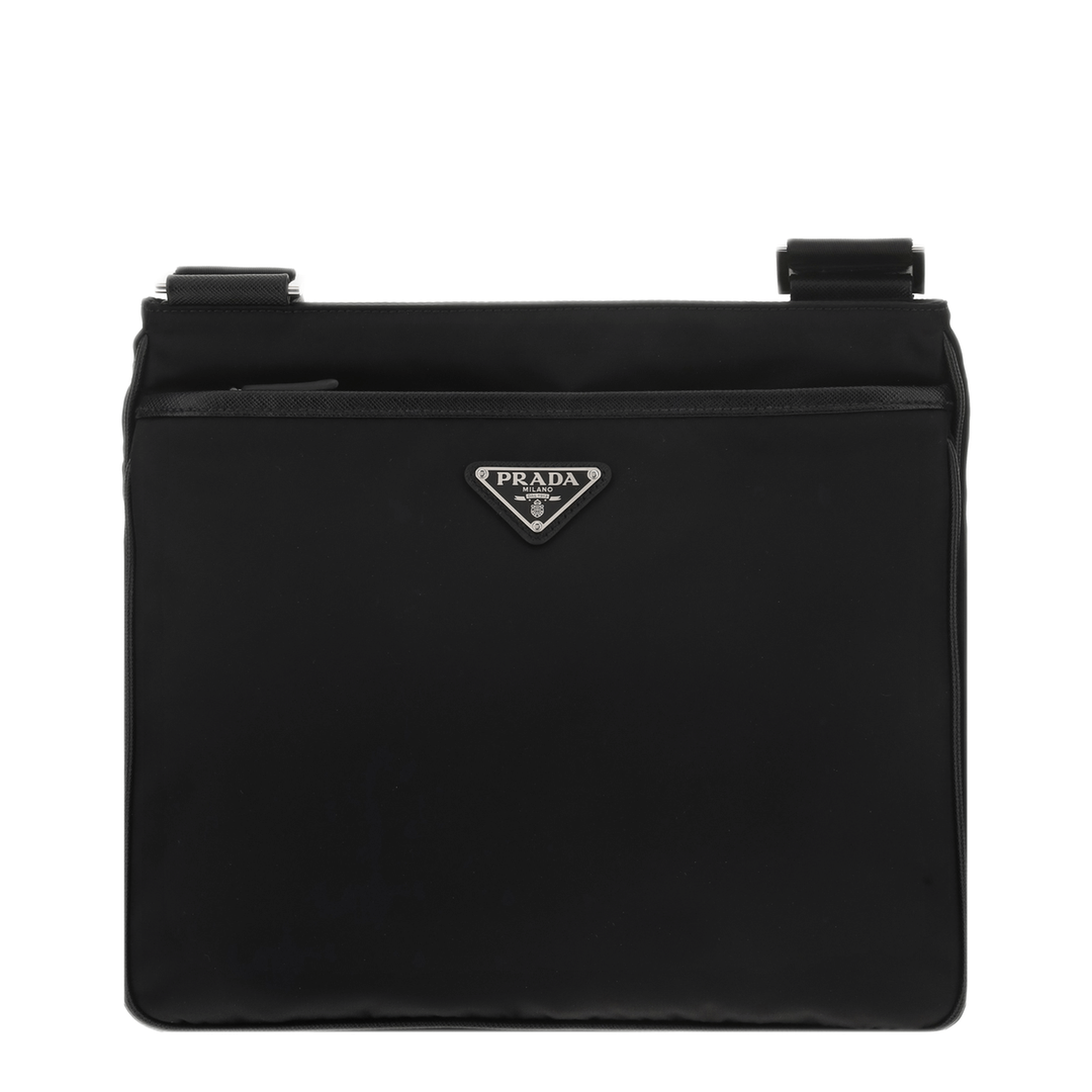 Prada Re - Nylon One Size Recycled Nylon Messenger Bag - Black
