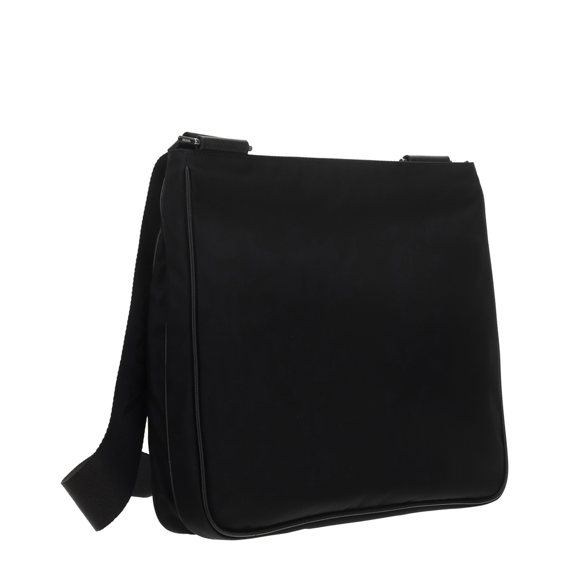 Prada Re - Nylon One Size Recycled Nylon Messenger Bag - Black