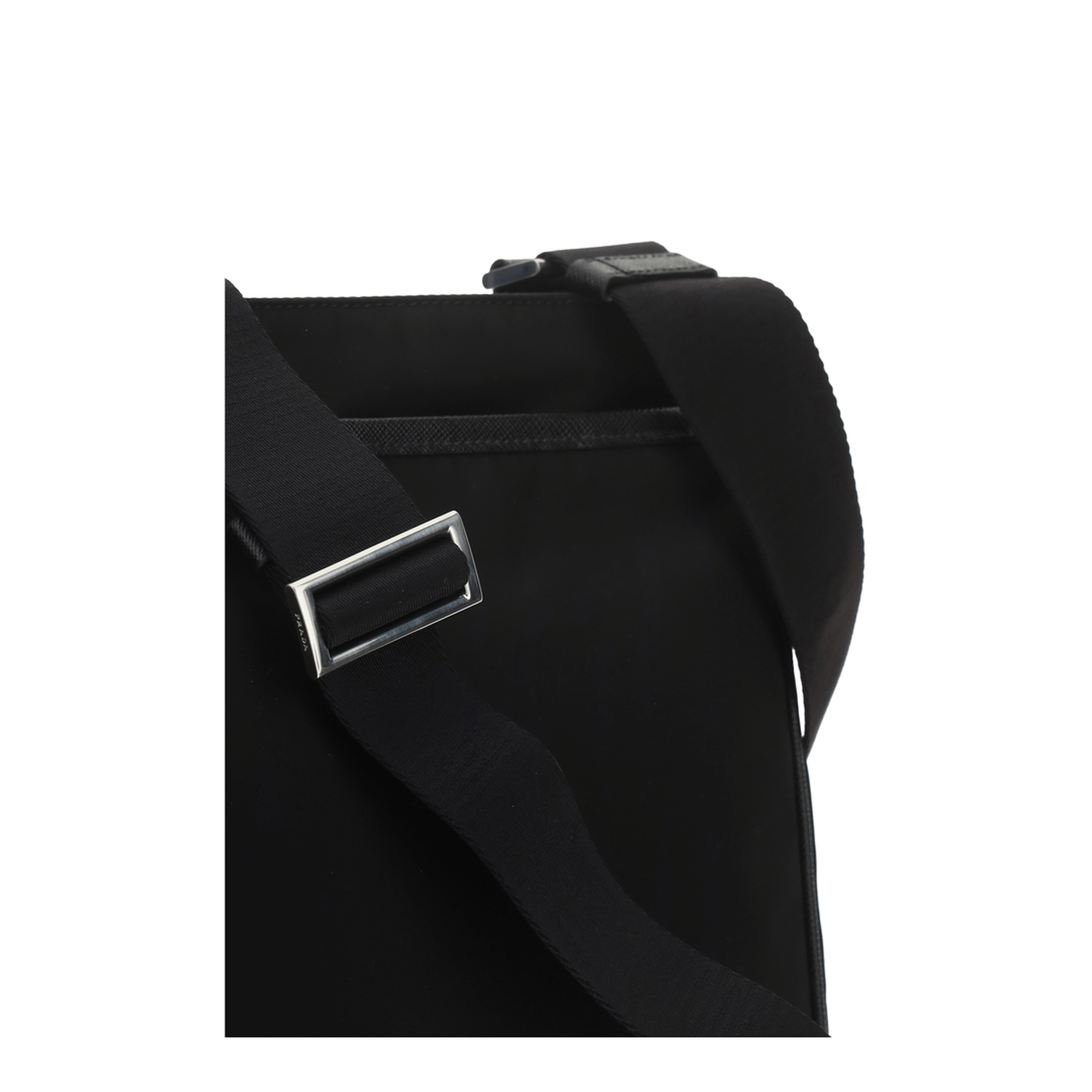 Prada Re - Nylon One Size Recycled Nylon Messenger Bag - Black