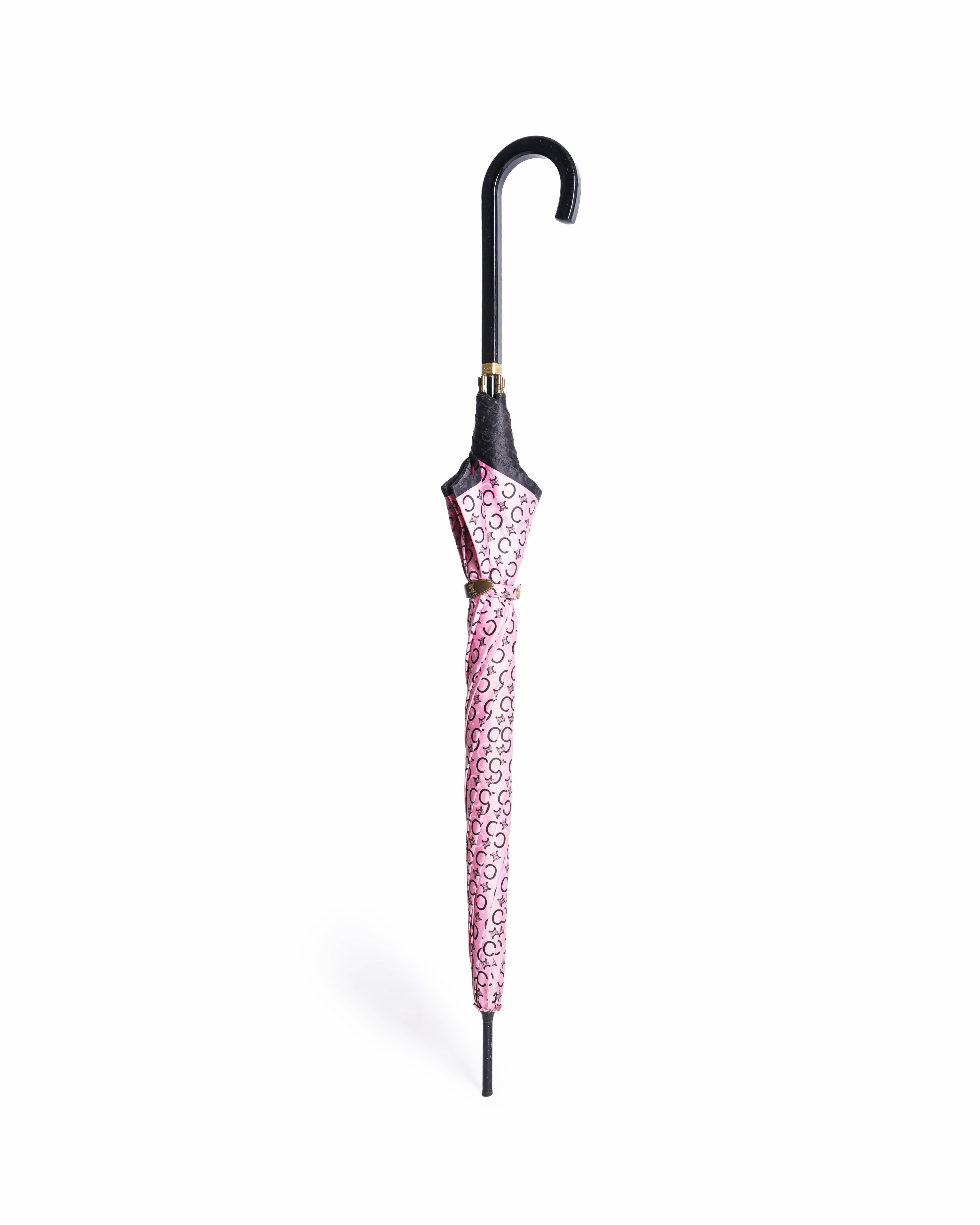 Celine pink monogram umbrella