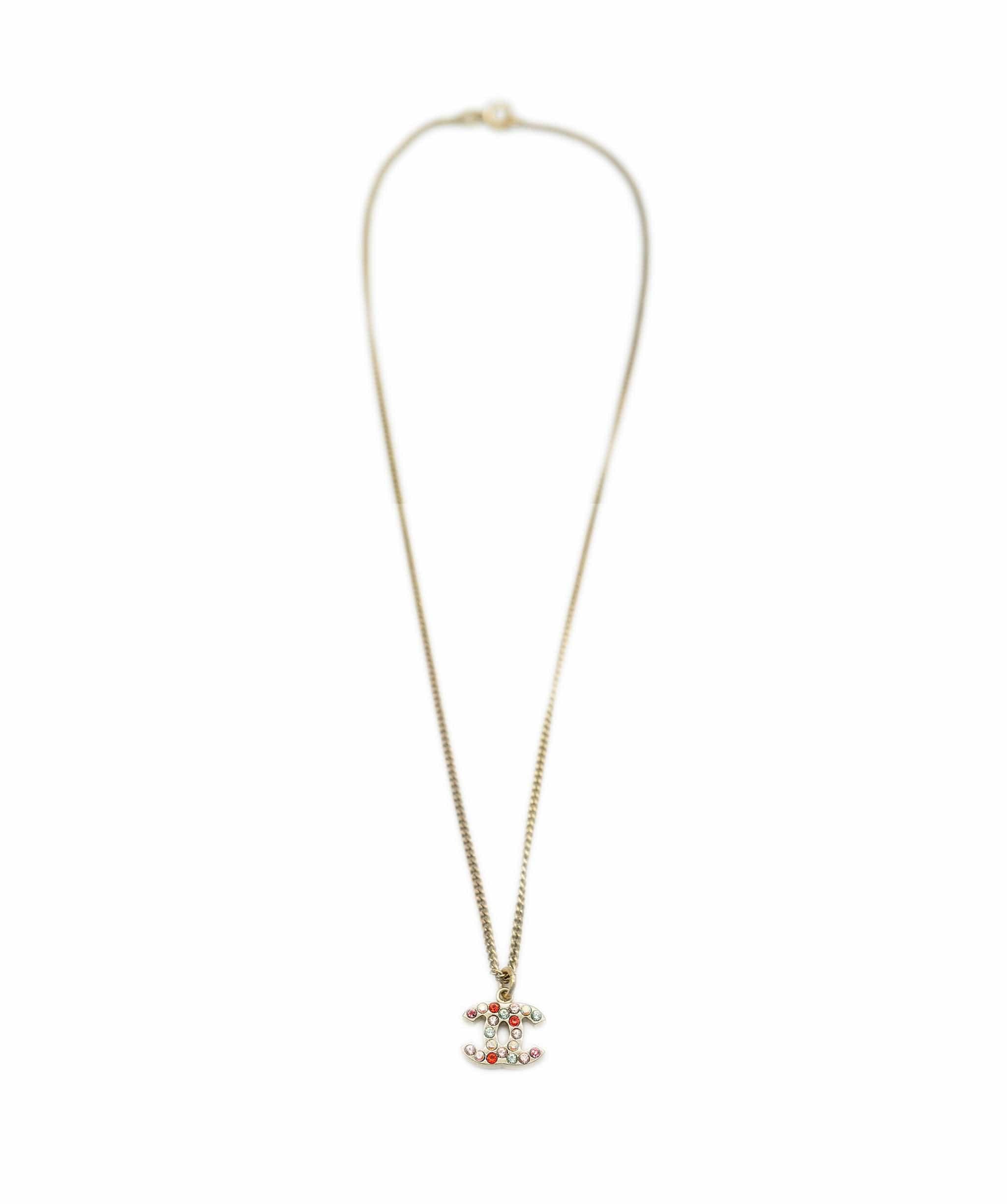 Chanel Rainbow Rhinestone Pedant AVC1934
