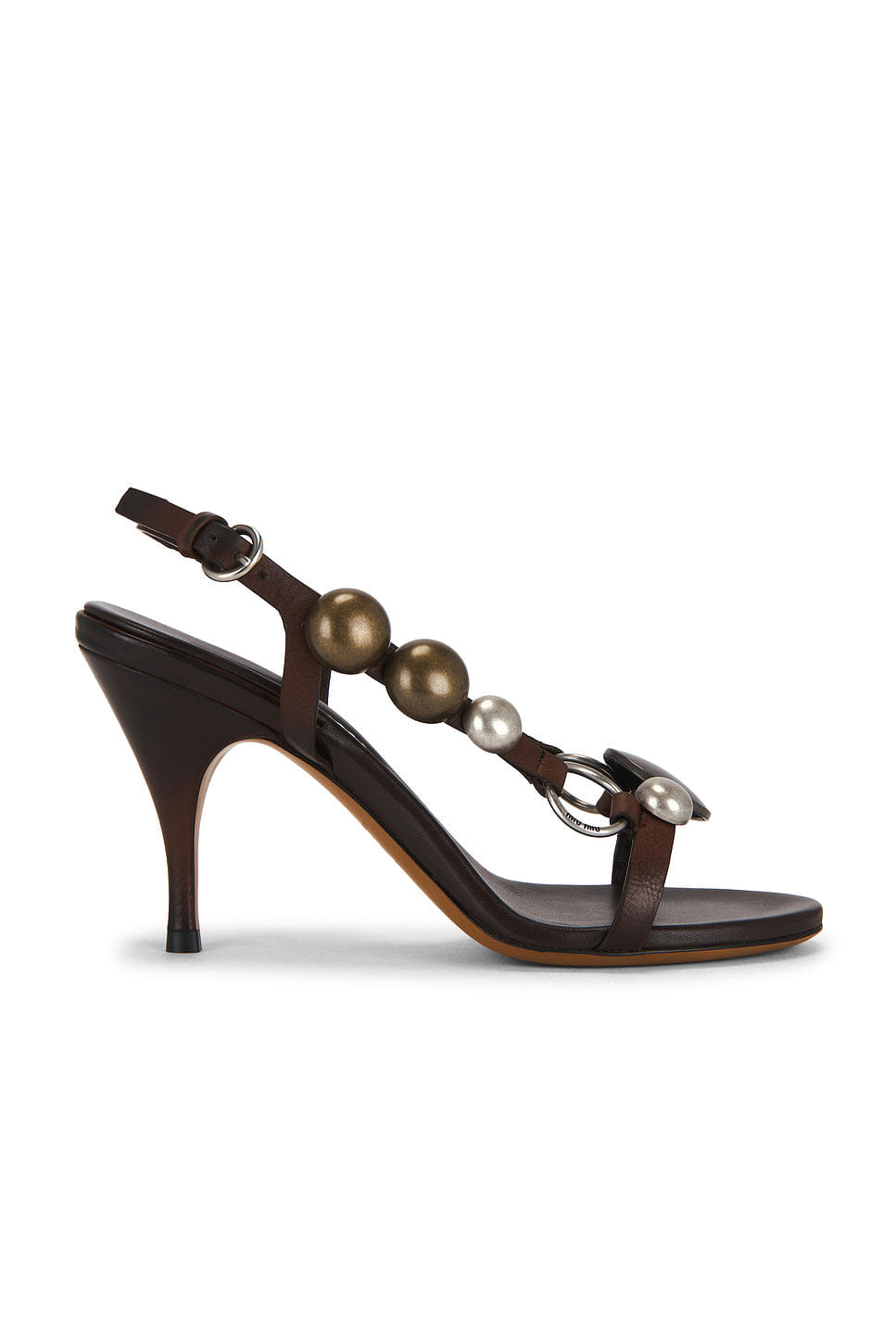 Miu Miu Beaded Sandal