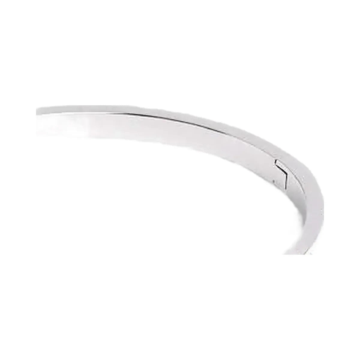 Coach Stone Hinged Bangle Silver