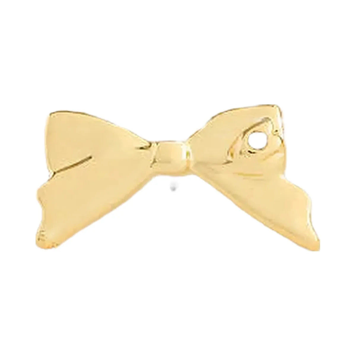 Coach Mini Bow Stud Earrings Gold