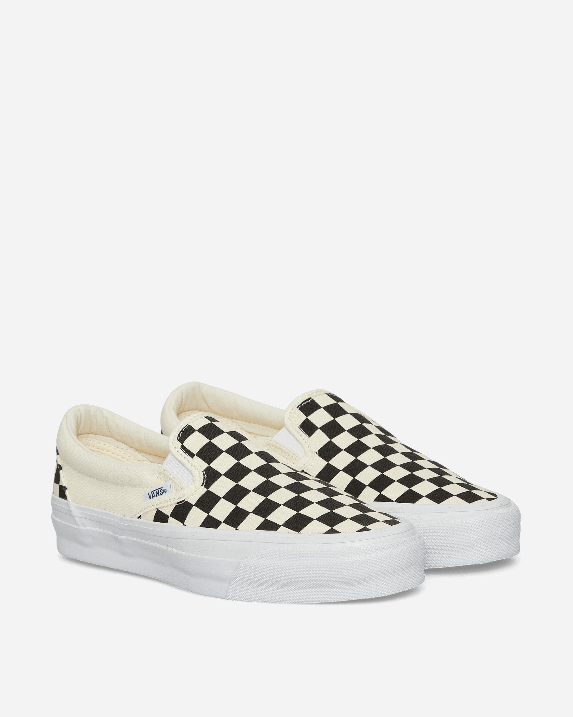 Vans Premium Slip - On 98 Checkerboard Sneakers Black / Off White