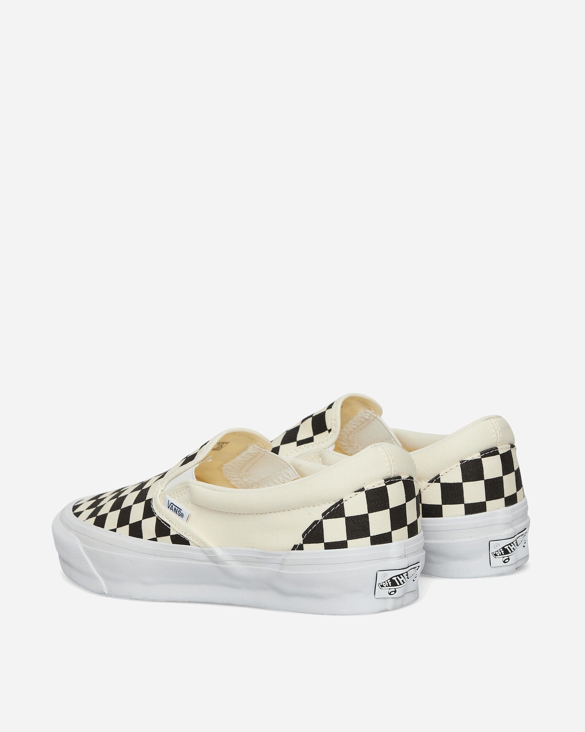 Vans Premium Slip - On 98 Checkerboard Sneakers Black / Off White