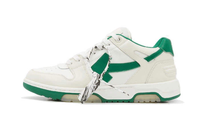 Off-White Out Of Office OOO White Green