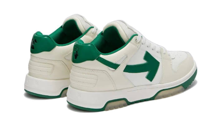 Off-White Out Of Office OOO White Green