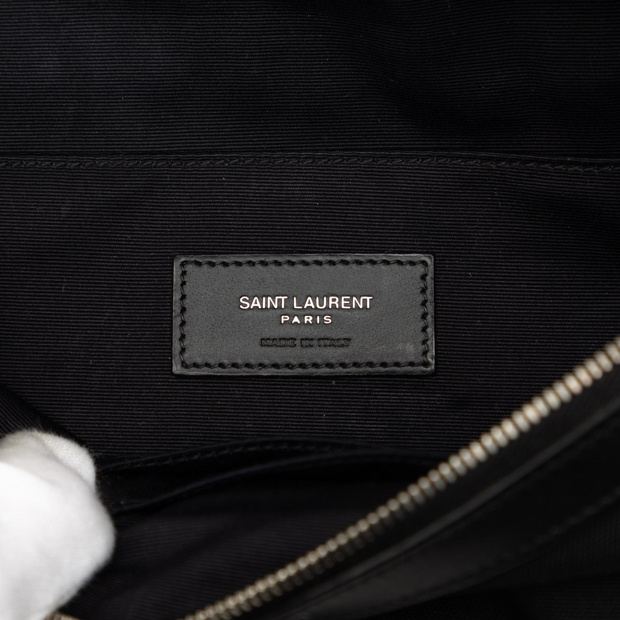 Saint Laurent Canvas City Belt Bag