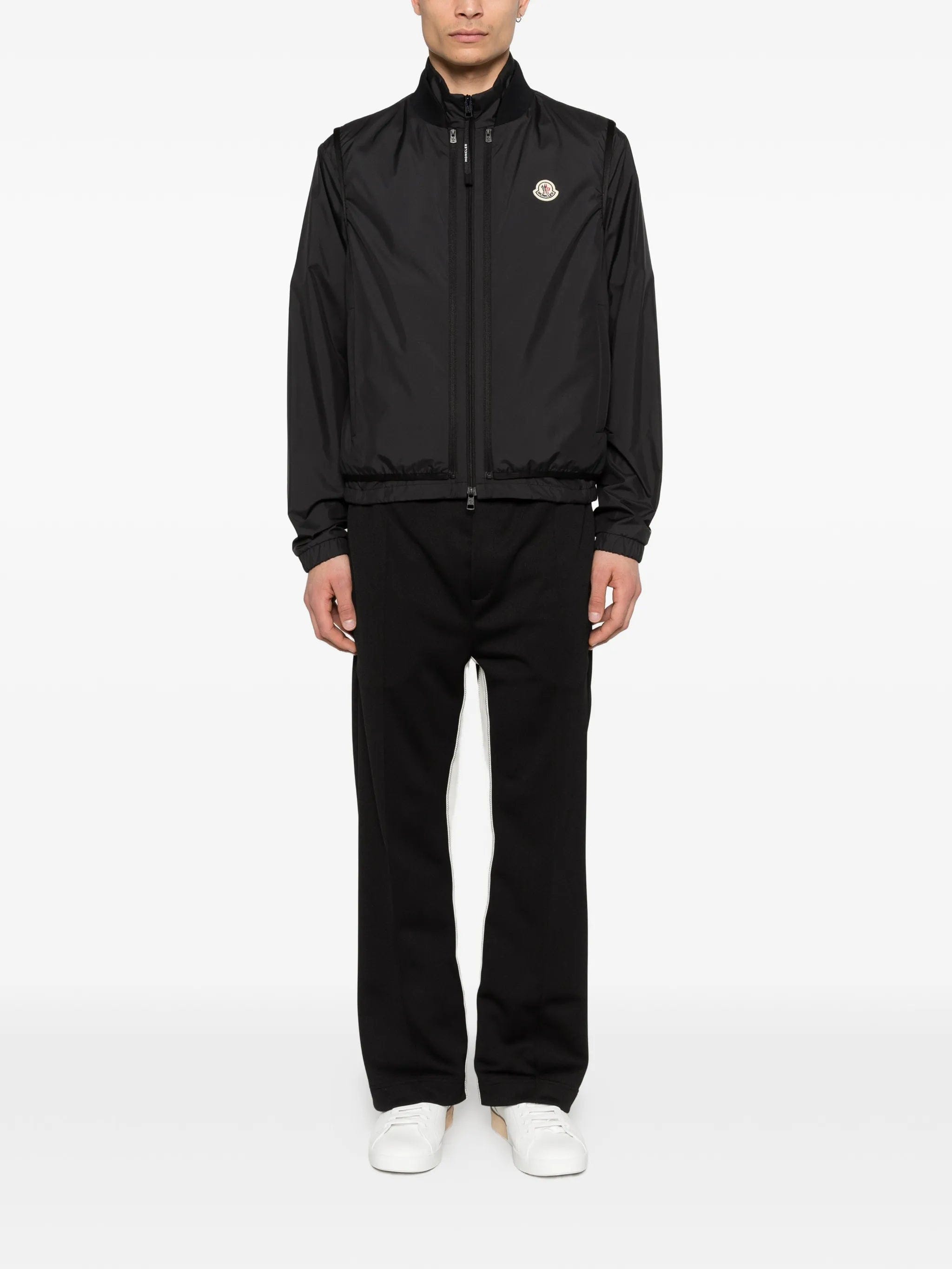 Moncler Hemmoor ribbed zip jacket