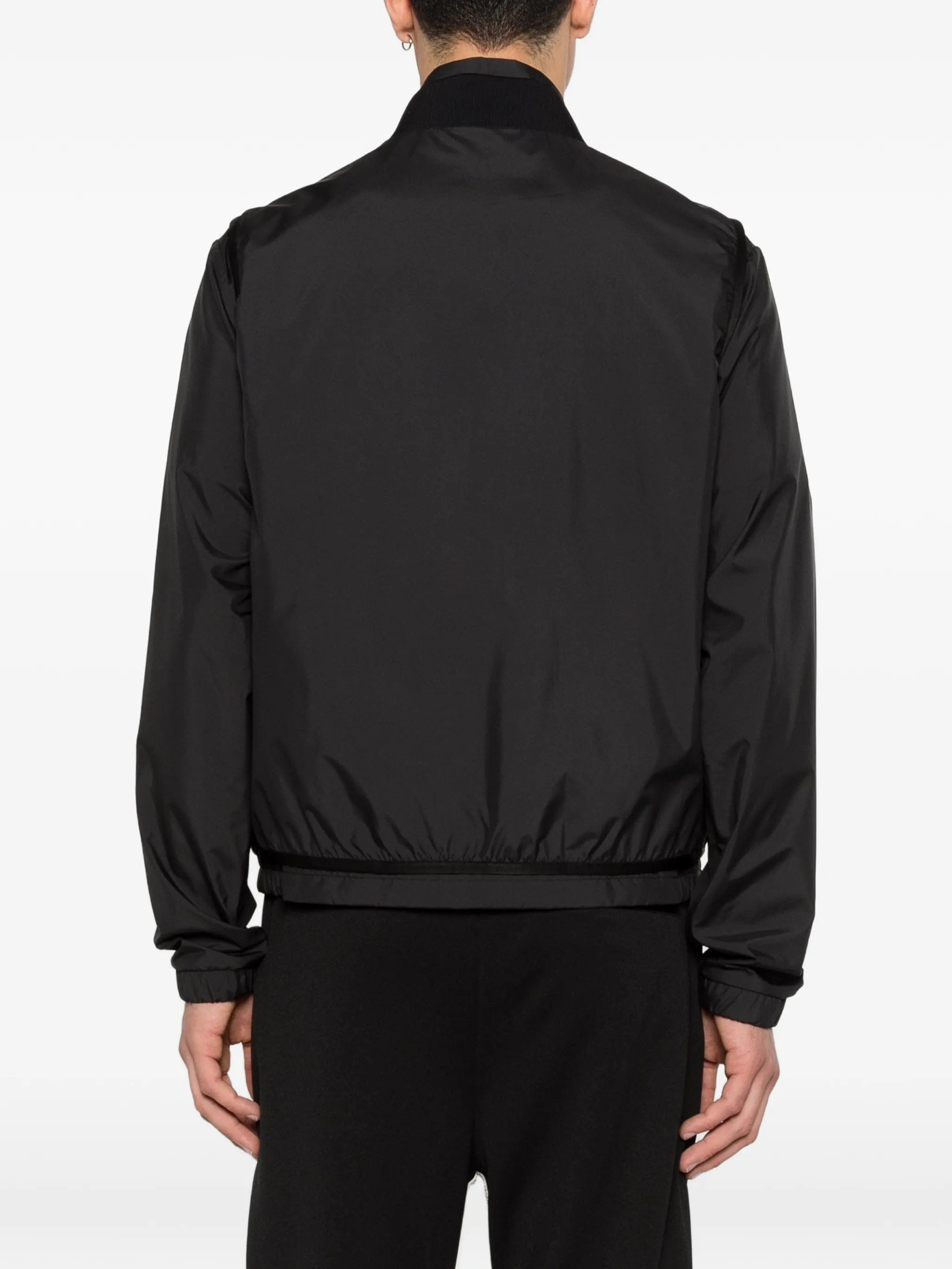 Moncler Hemmoor ribbed zip jacket