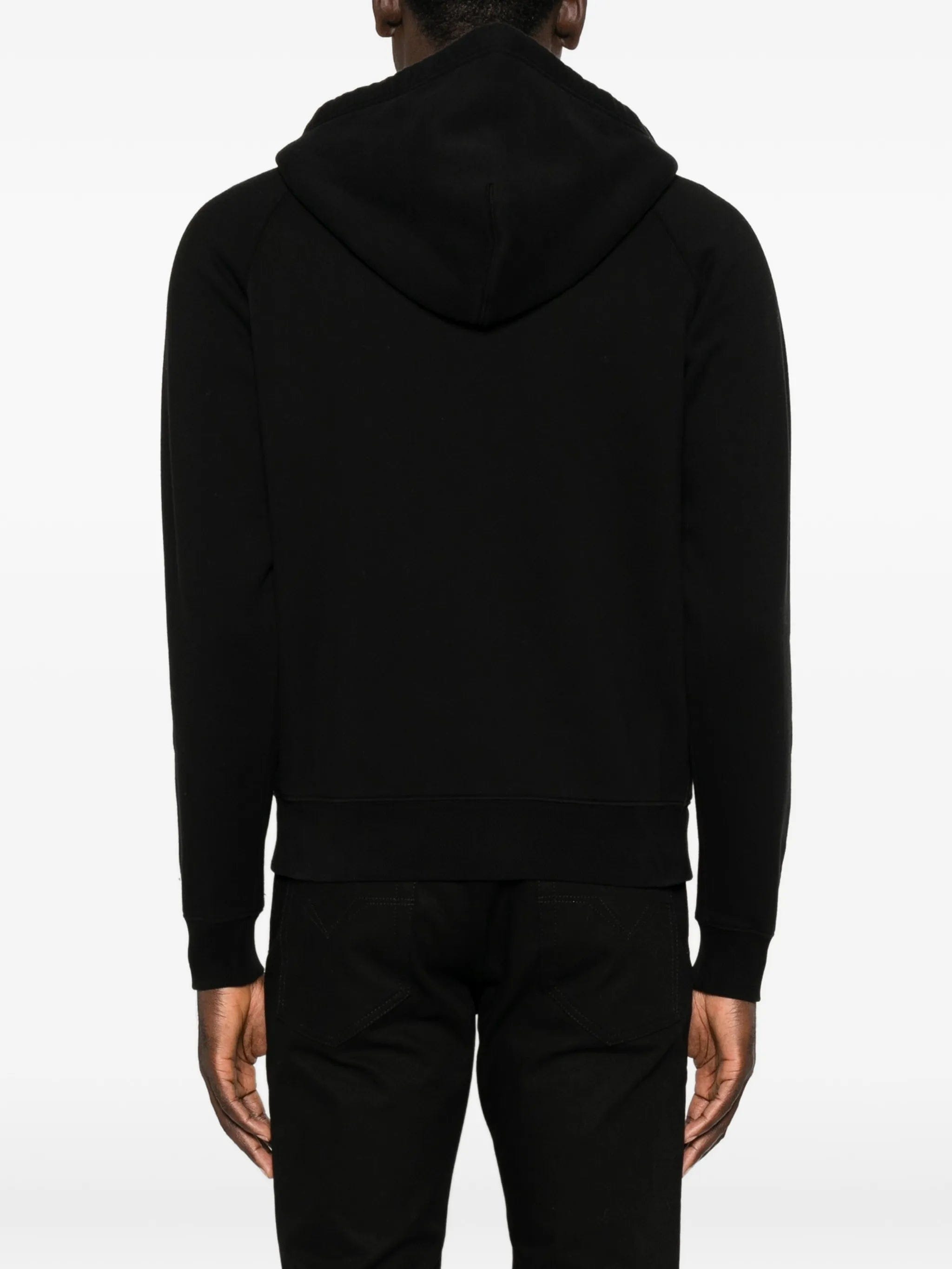 TOM FORD zip - fastening drawstring hoodie