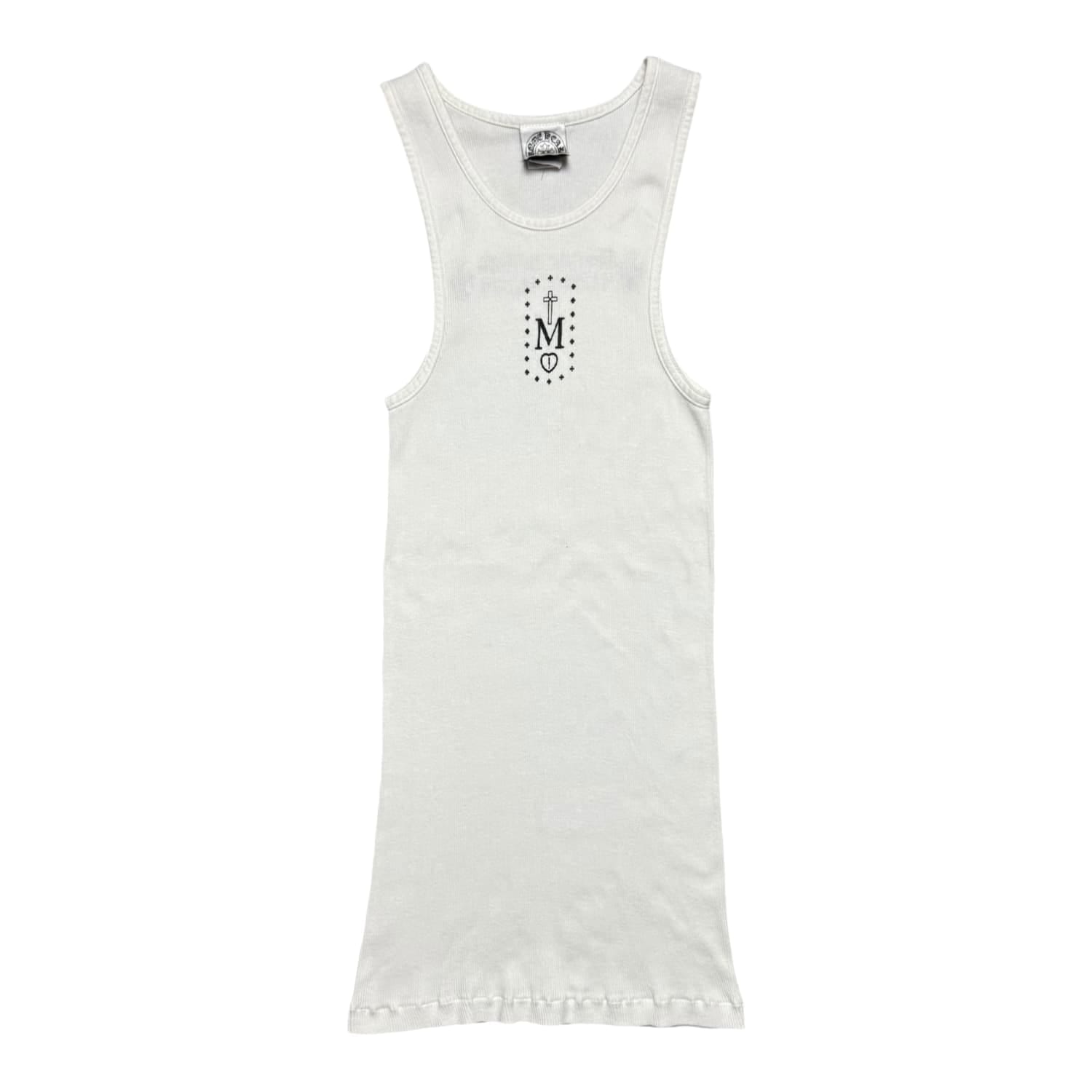 Chrome Hearts Vintage Robert Mapplethorpe Tank Top White