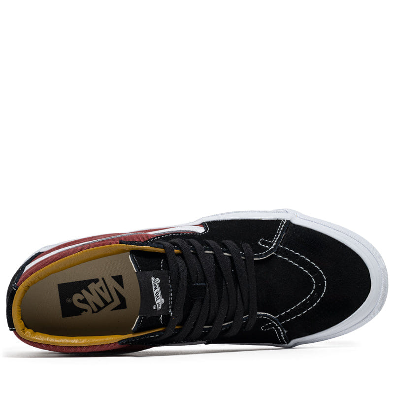 Vans Sk8 - Mid Reissue 83 LX - Black/Russet Maroon