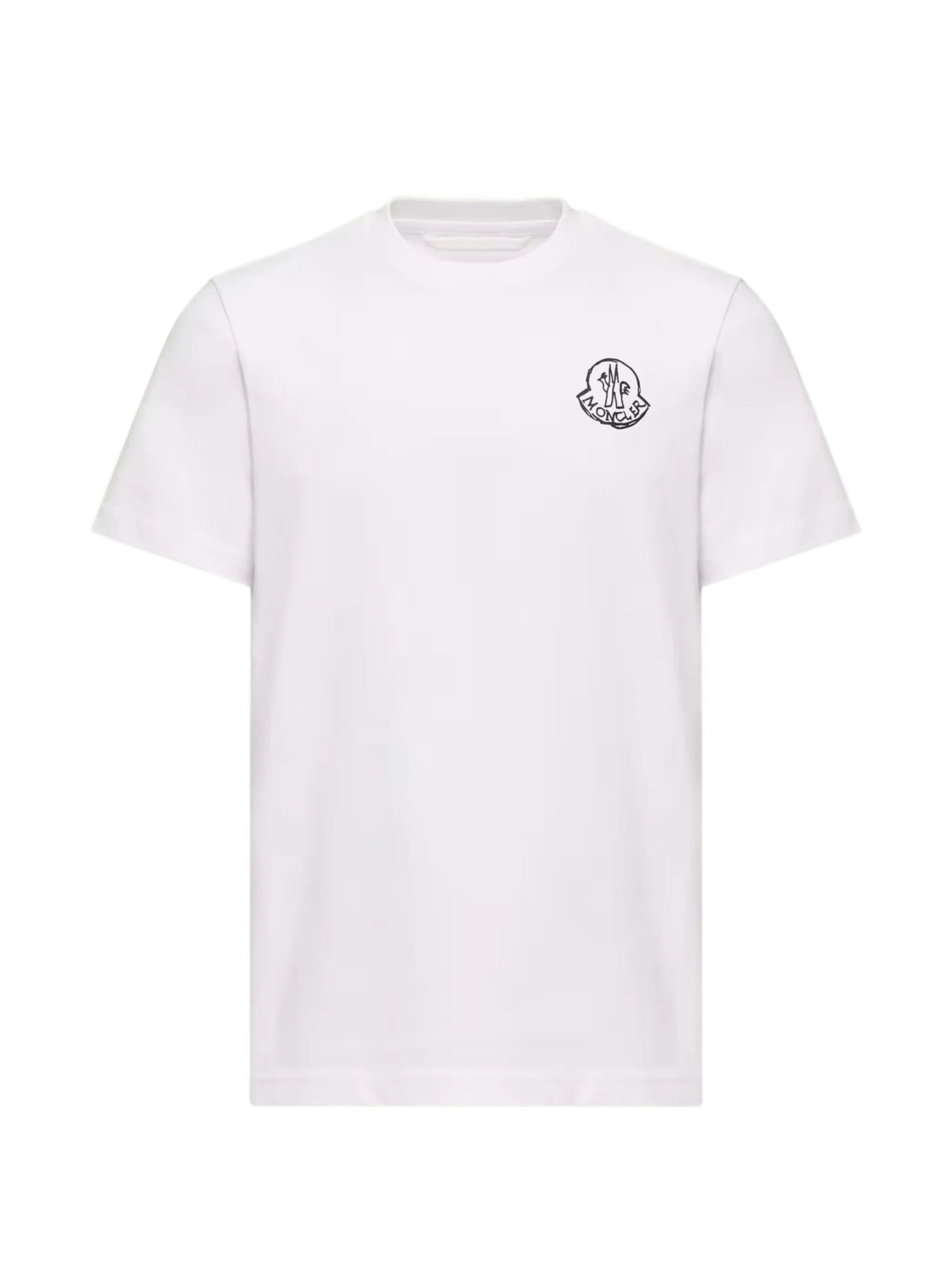 Moncler logo - print T - shirt