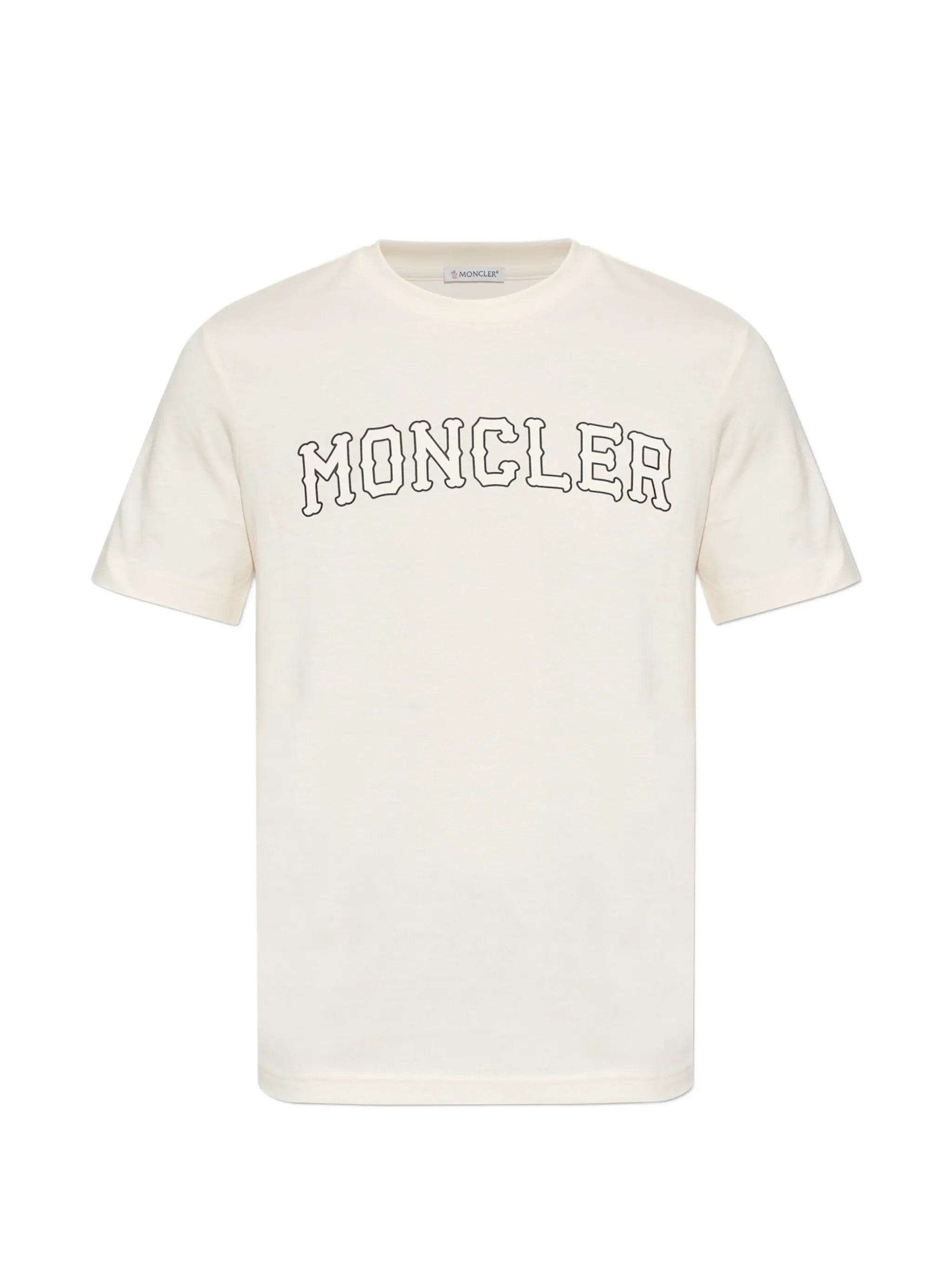 Moncler logo - print short - sleeve T - shirt