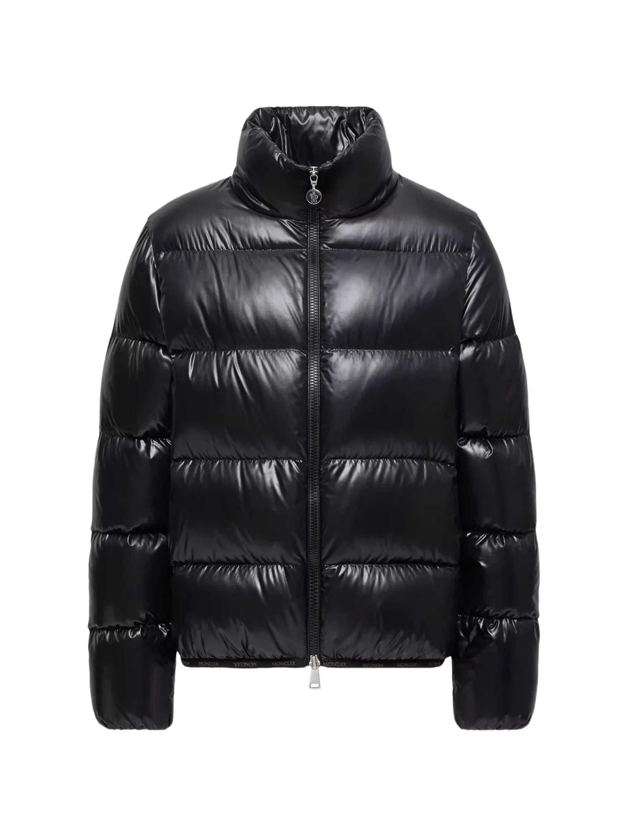 Moncler Abbadia quilted logo - patch jacket