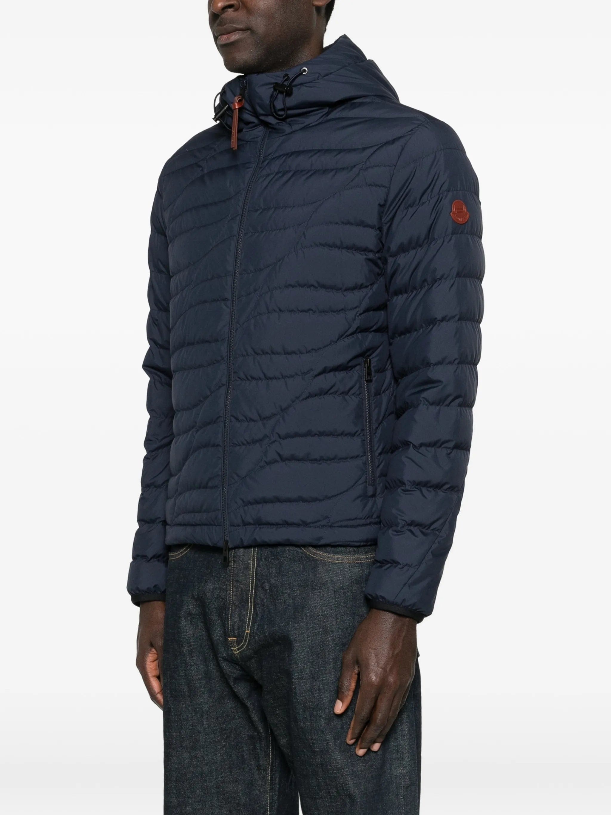 Moncler hooded zip - fastening jacket