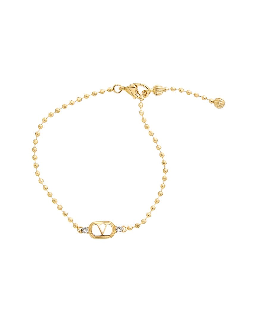 Valentino Vlogo Ovalette Swarovski Bracelet