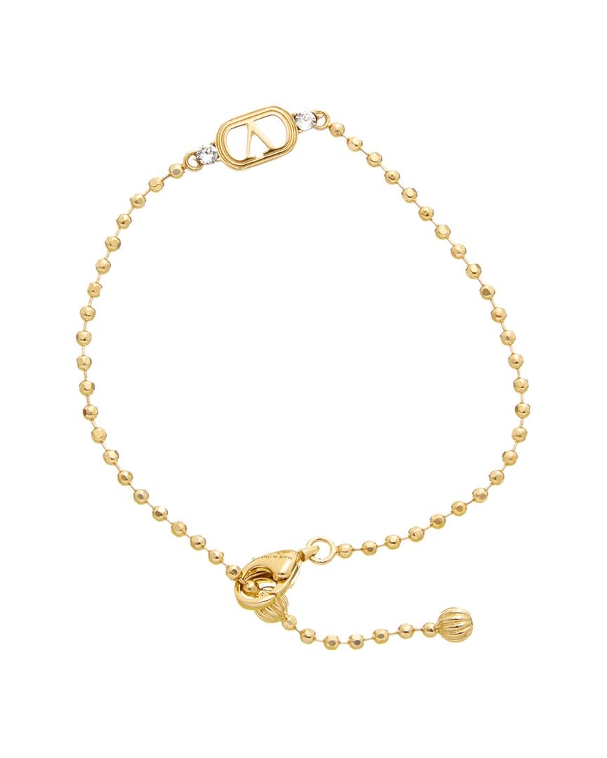 Valentino Vlogo Ovalette Swarovski Bracelet