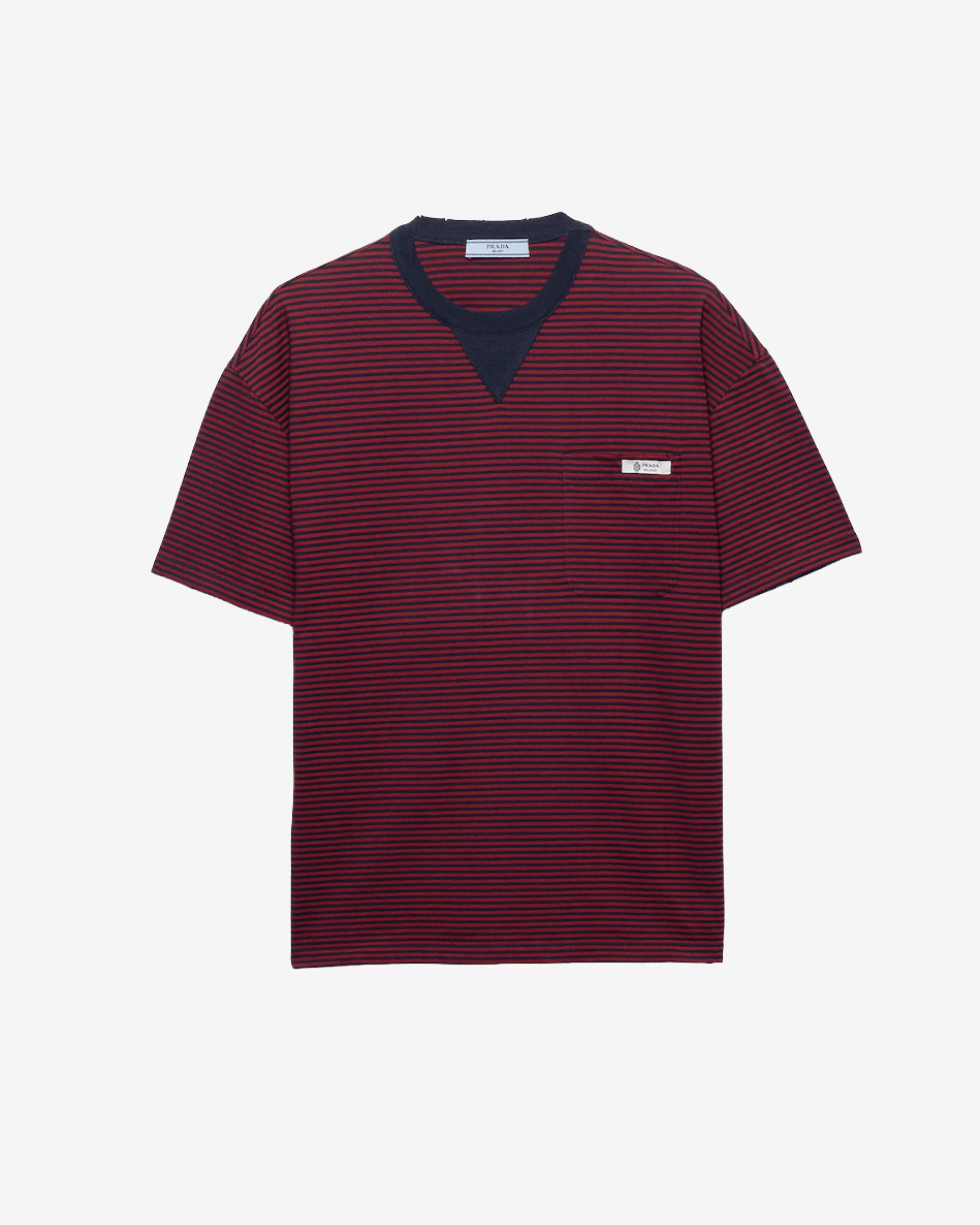 Prada - Women's Jersey Bastoncino T - Shirt - (Maroon)