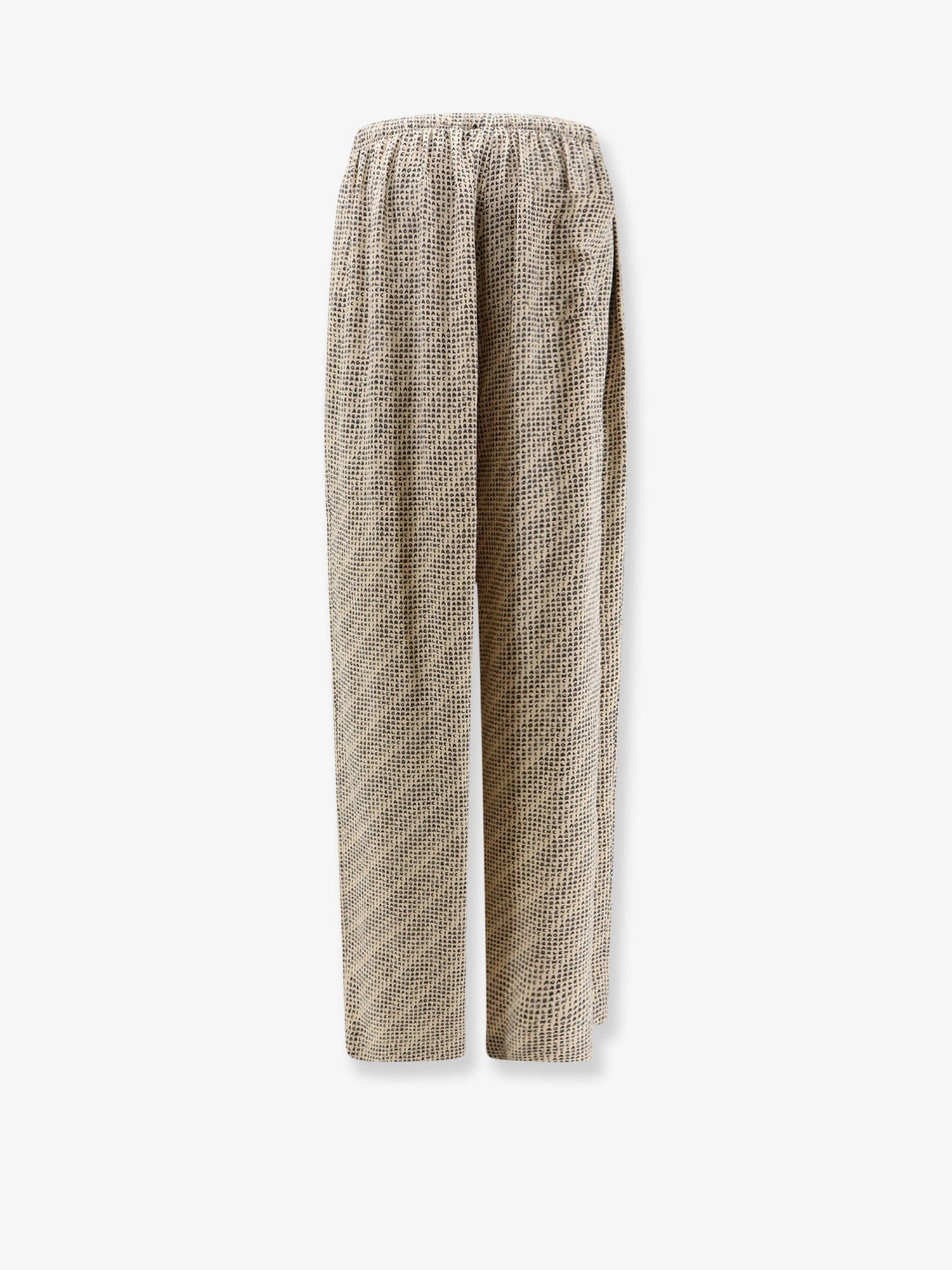 Balenciaga Monogram silk trousers