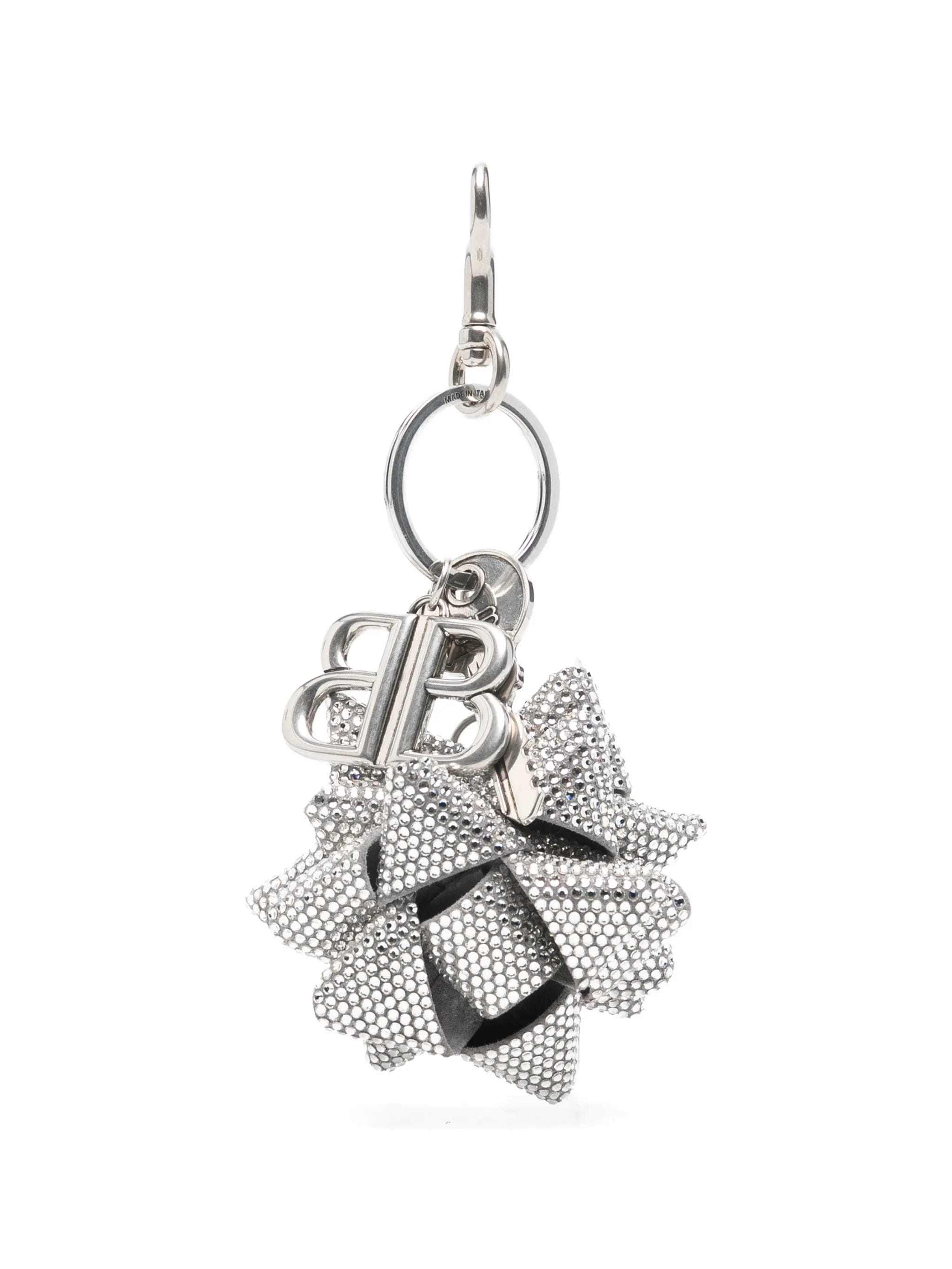 Balenciaga gifting bow keyring