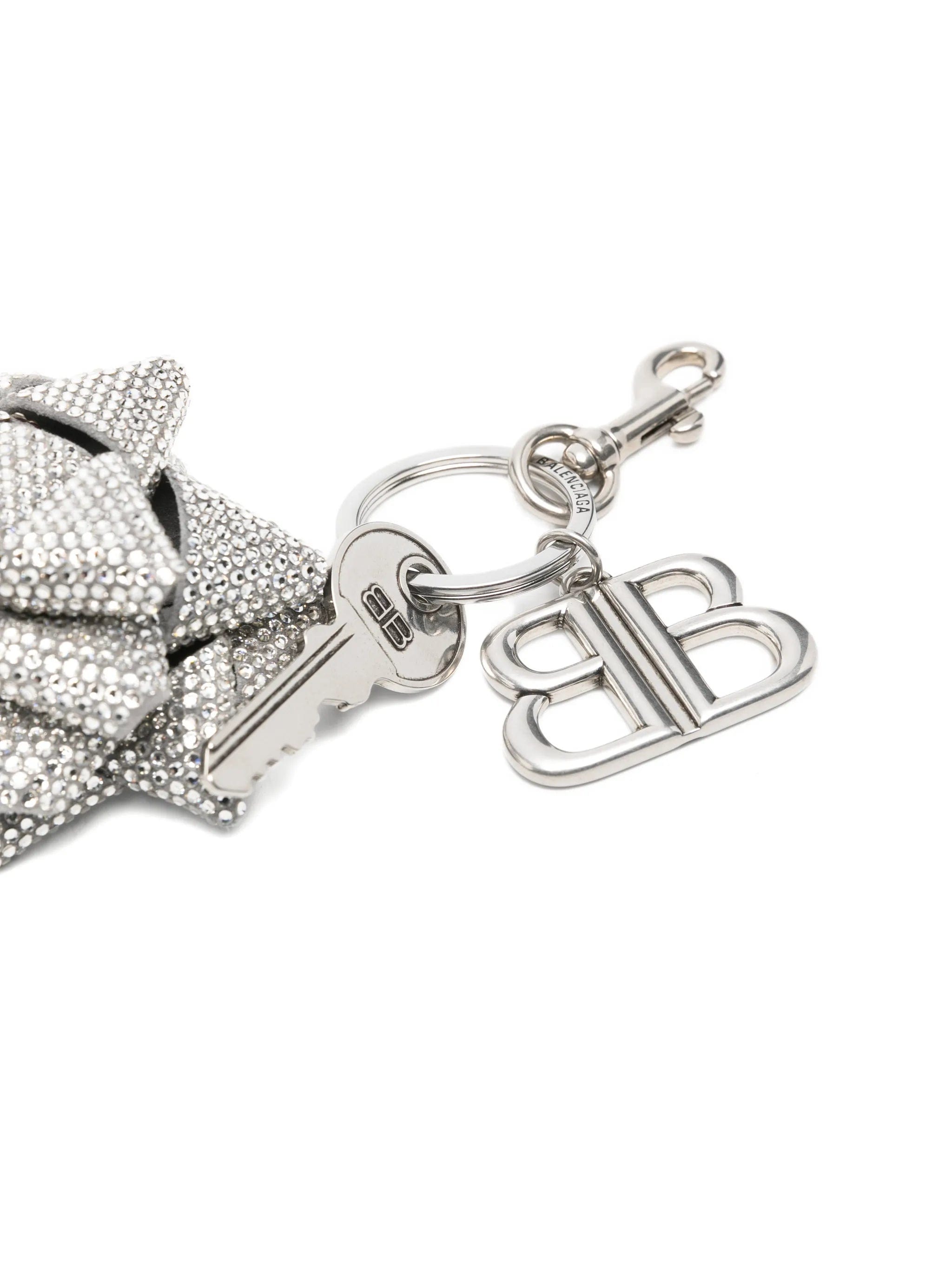 Balenciaga gifting bow keyring