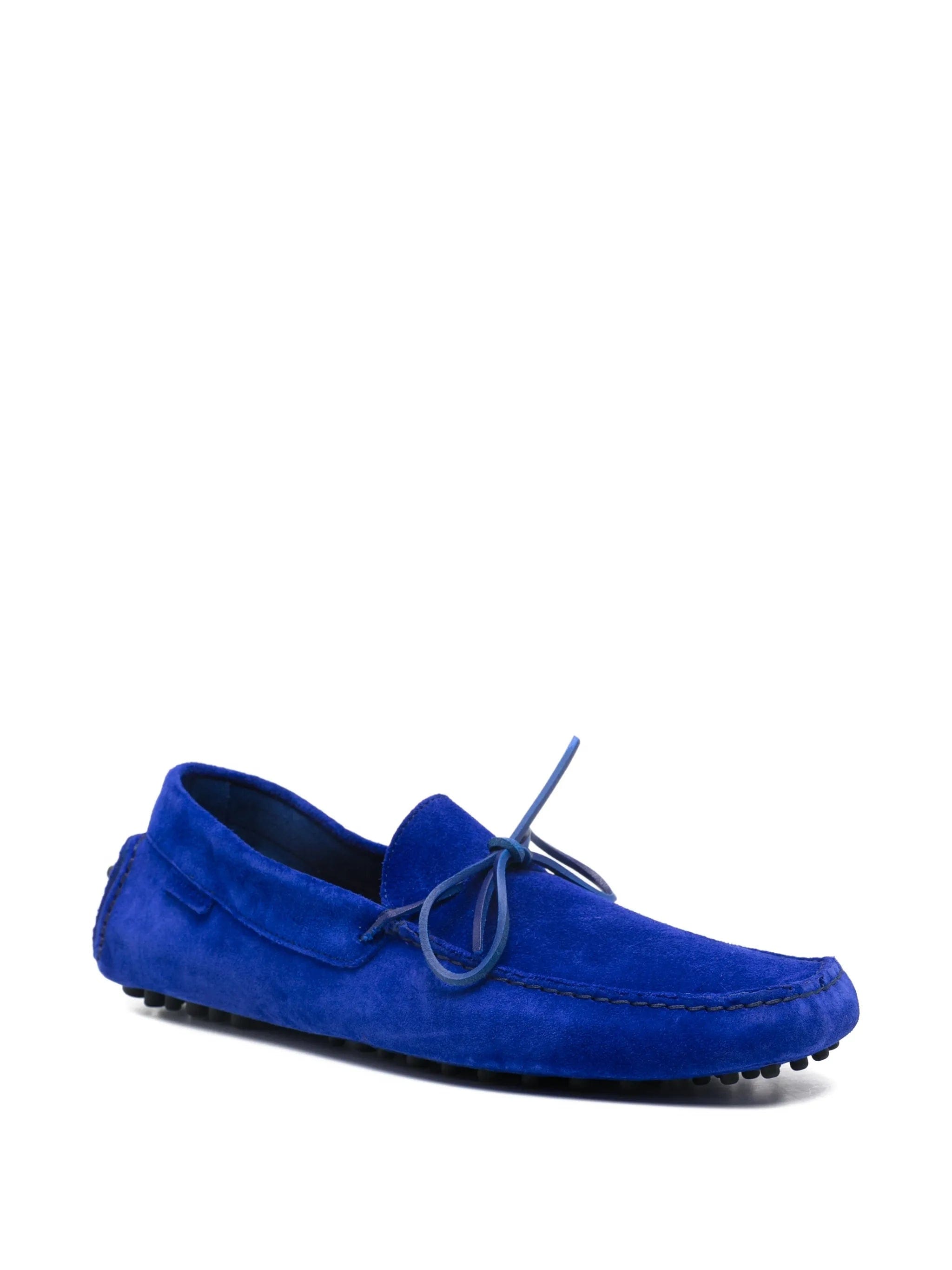 TOM FORD tie suede loafers
