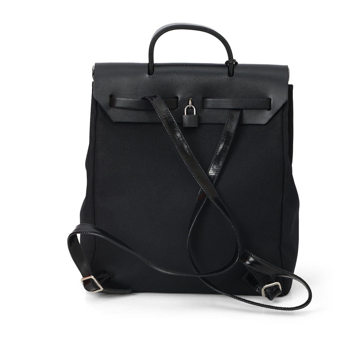 Hermes Herbag Black Bagpack