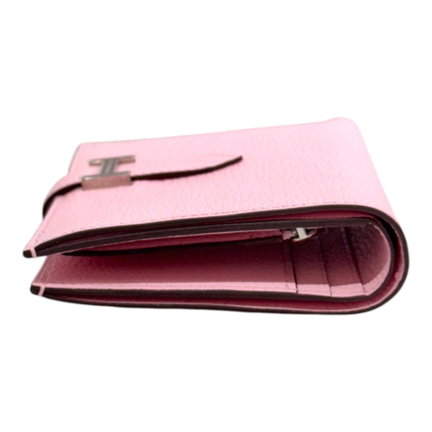 Hermes Short Wallet Bearn 3Q Rose Sakura