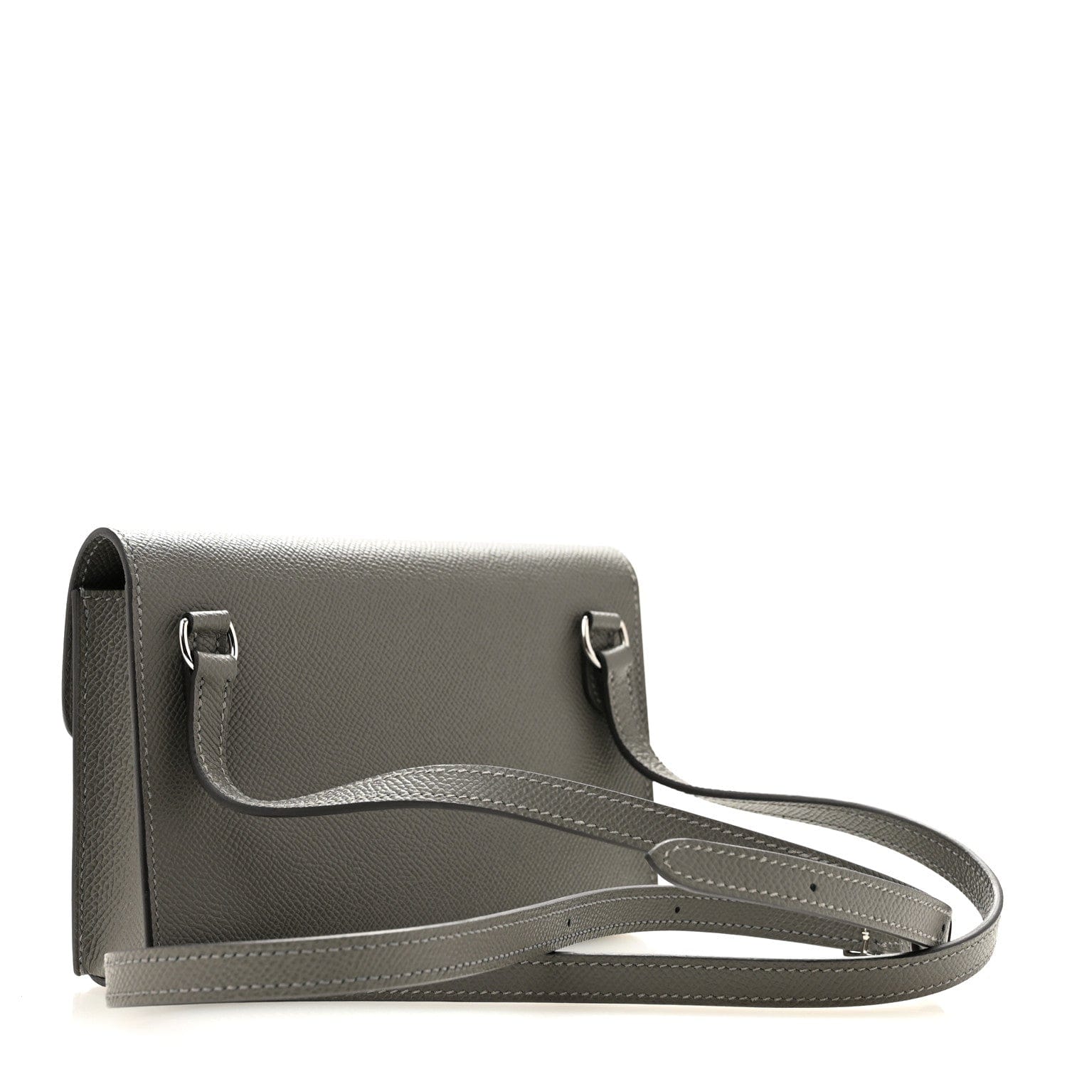 Hermes Epsom Hermesnap Wallet Gris Meyer