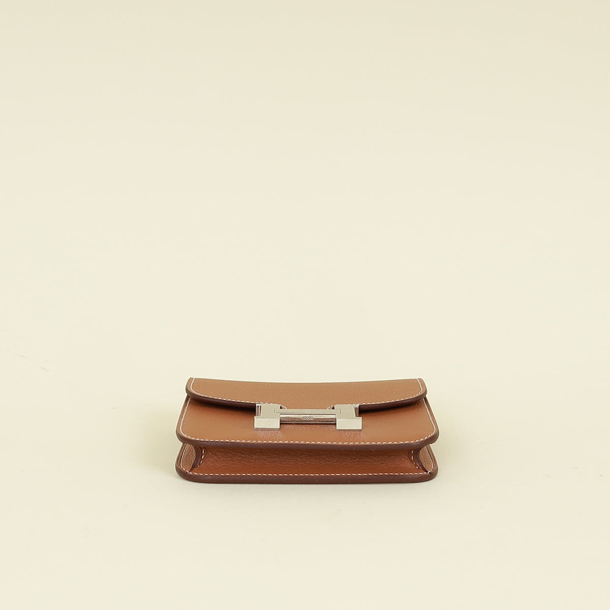 Hermes Gold Constance Slim Wallet